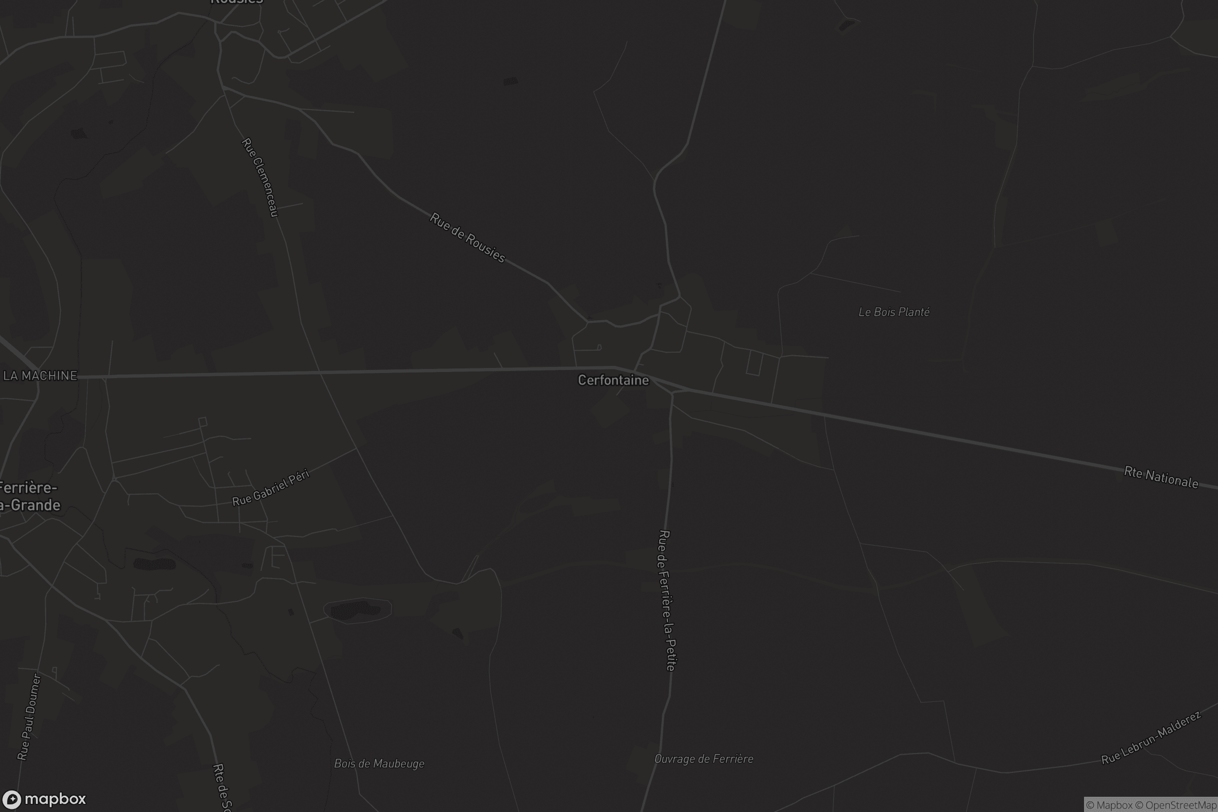 Carte de Cerfontaine