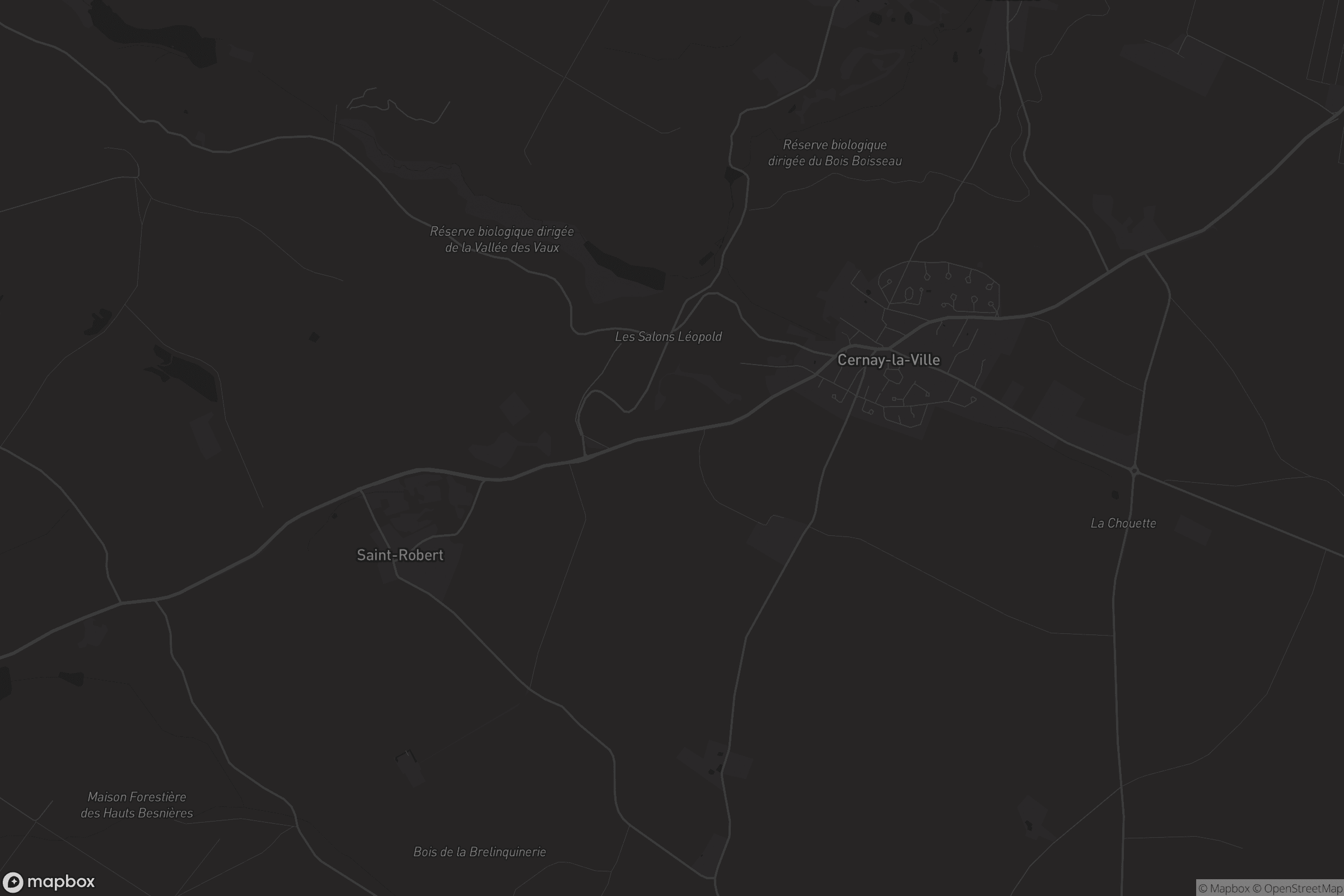 Carte de Cernay-la-Ville