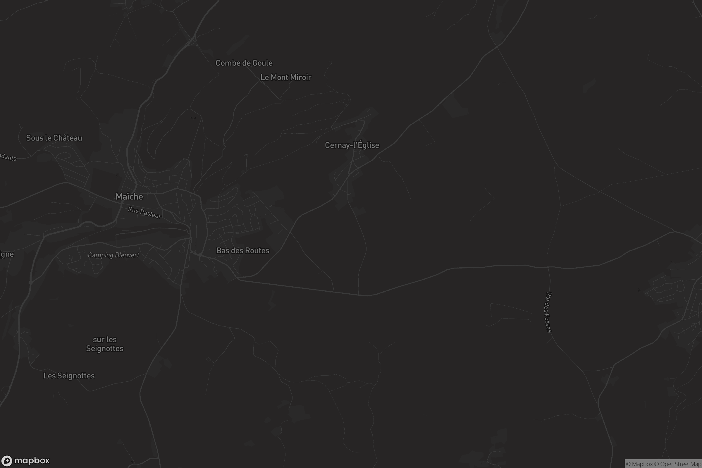 Carte de Cernay-l'Église