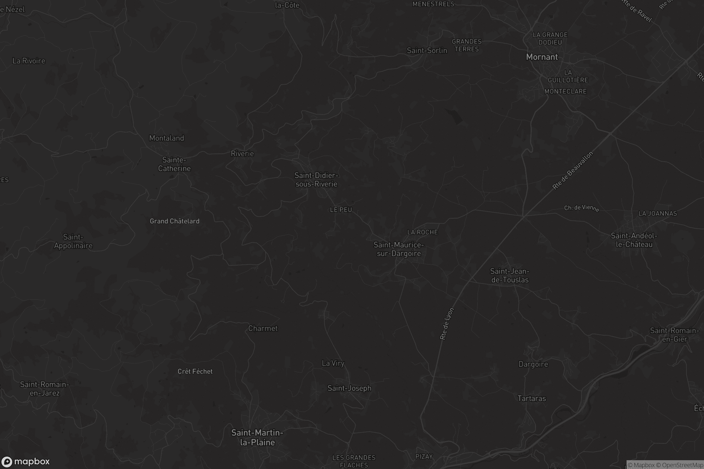 Carte de Chabanière