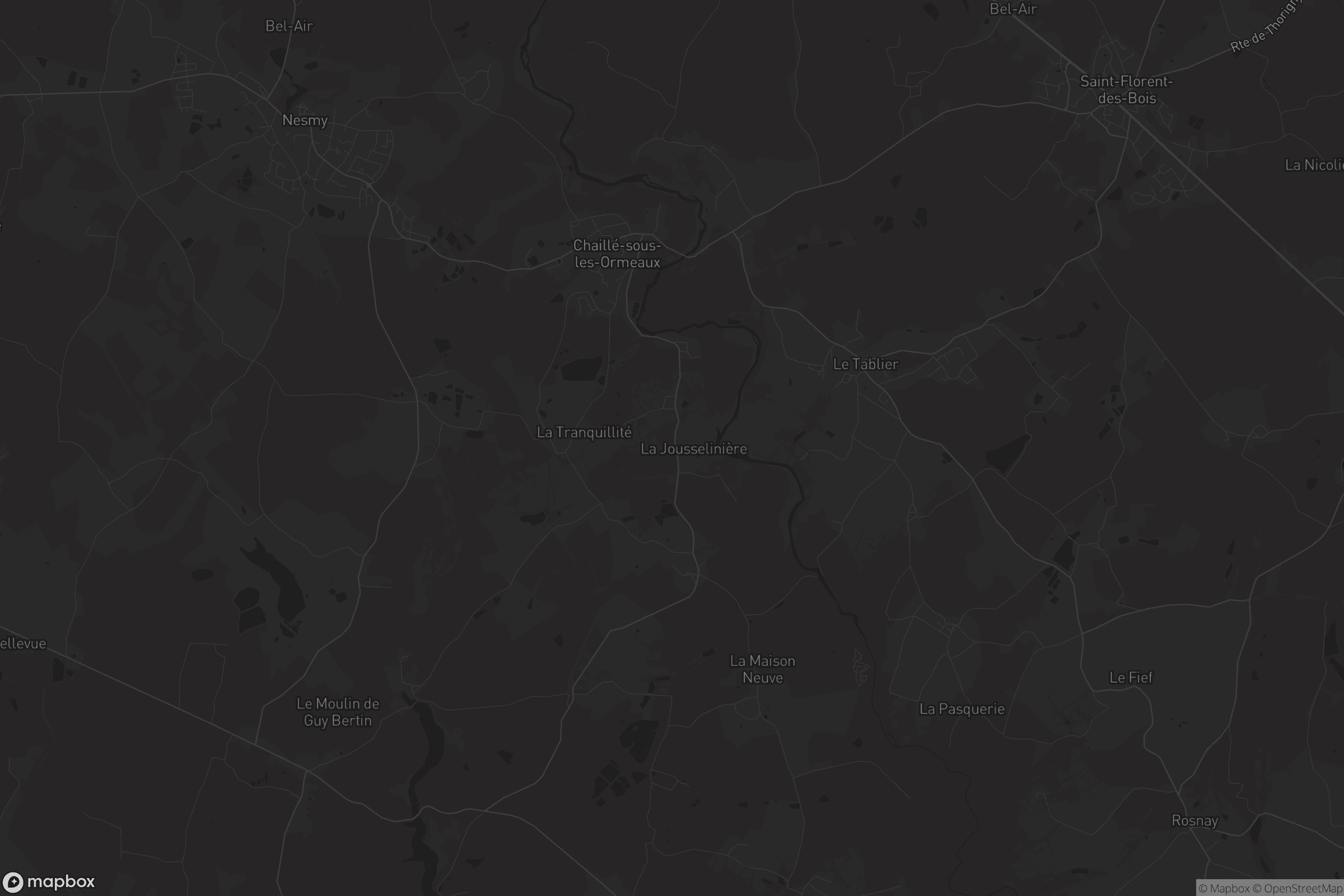 Carte de Chaillé-sous-les-Ormeaux