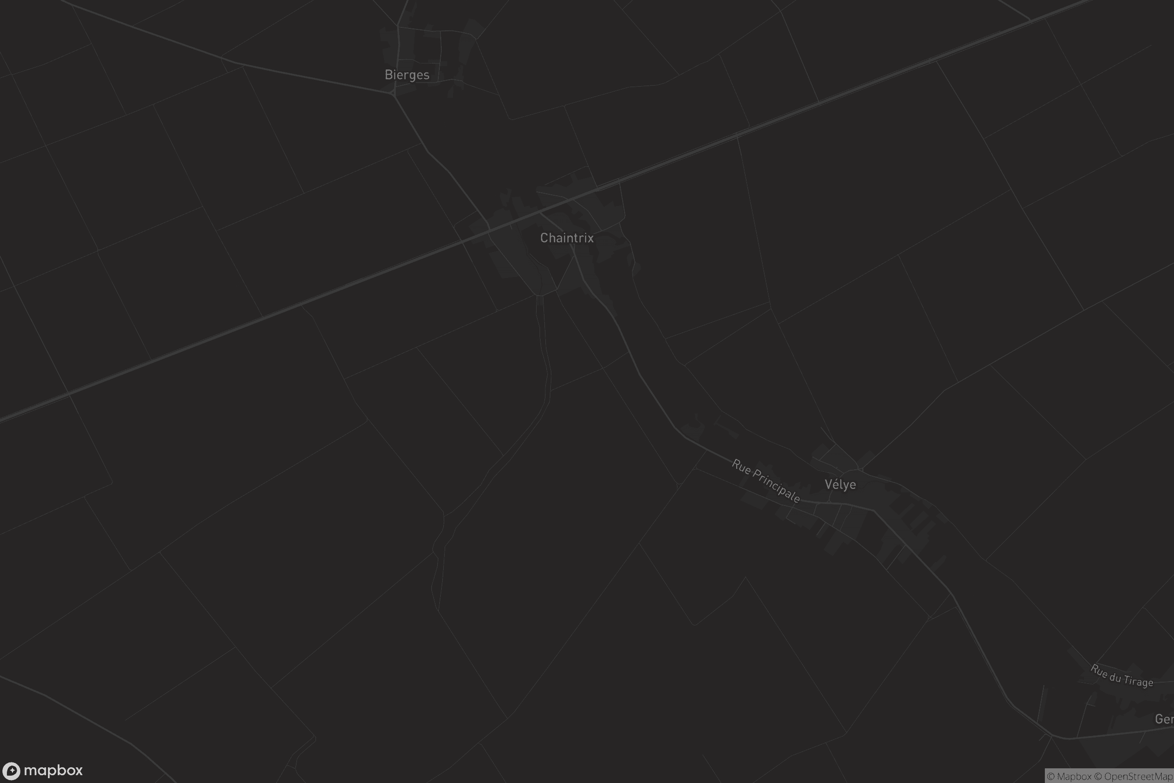 Carte de Chaintrix-Bierges