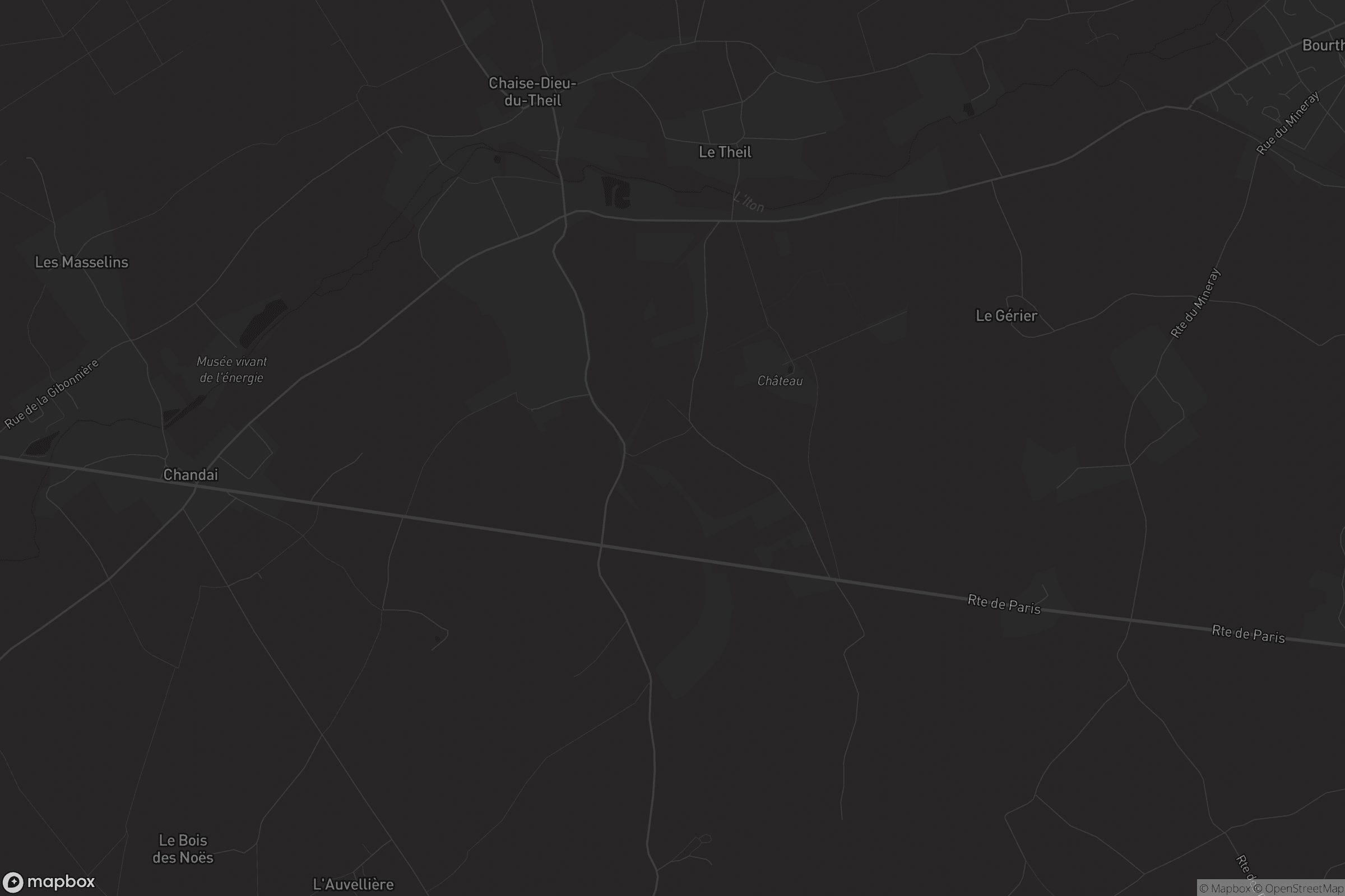 Carte de Chaise-Dieu-du-Theil