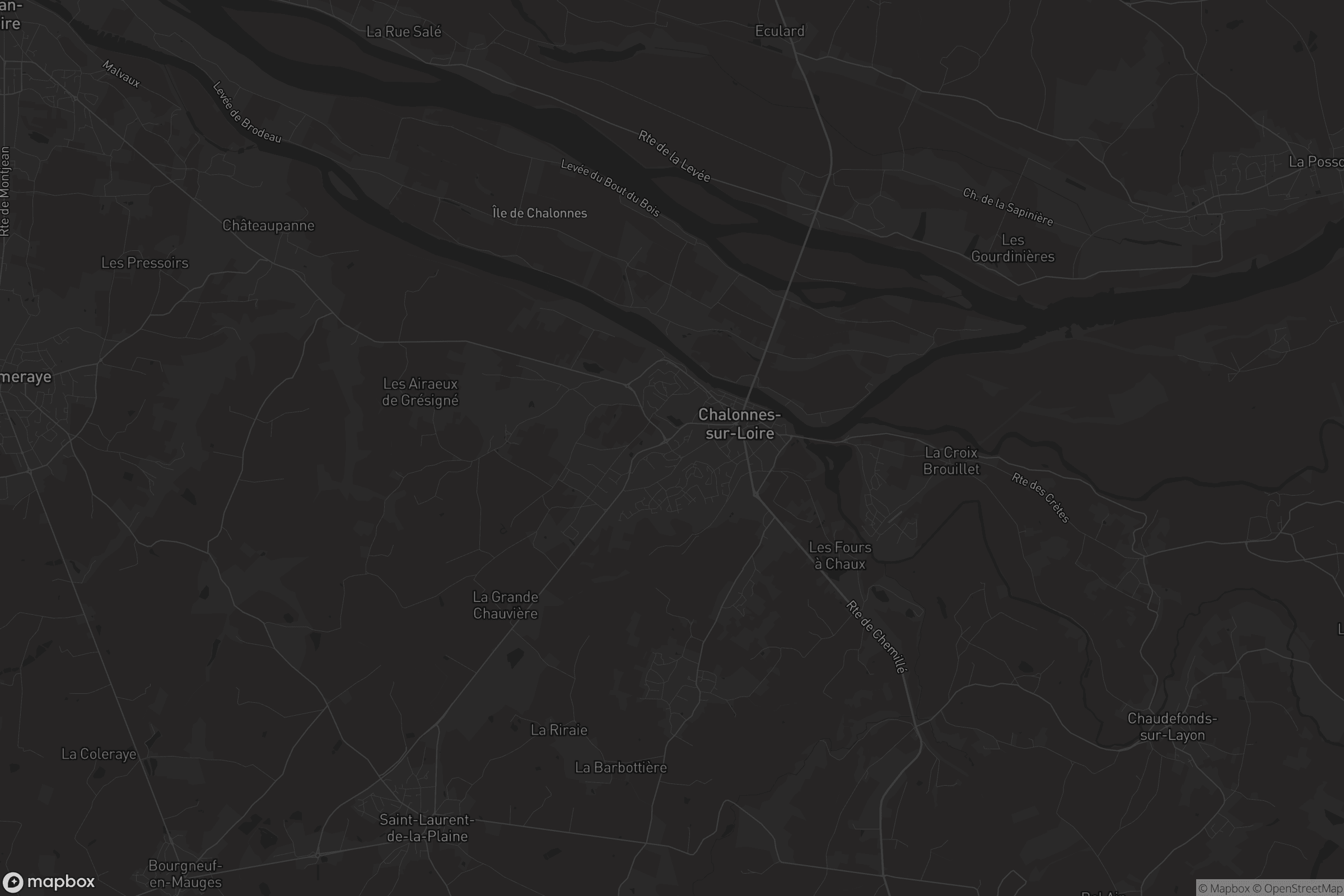 Carte de Chalonnes-sur-Loire