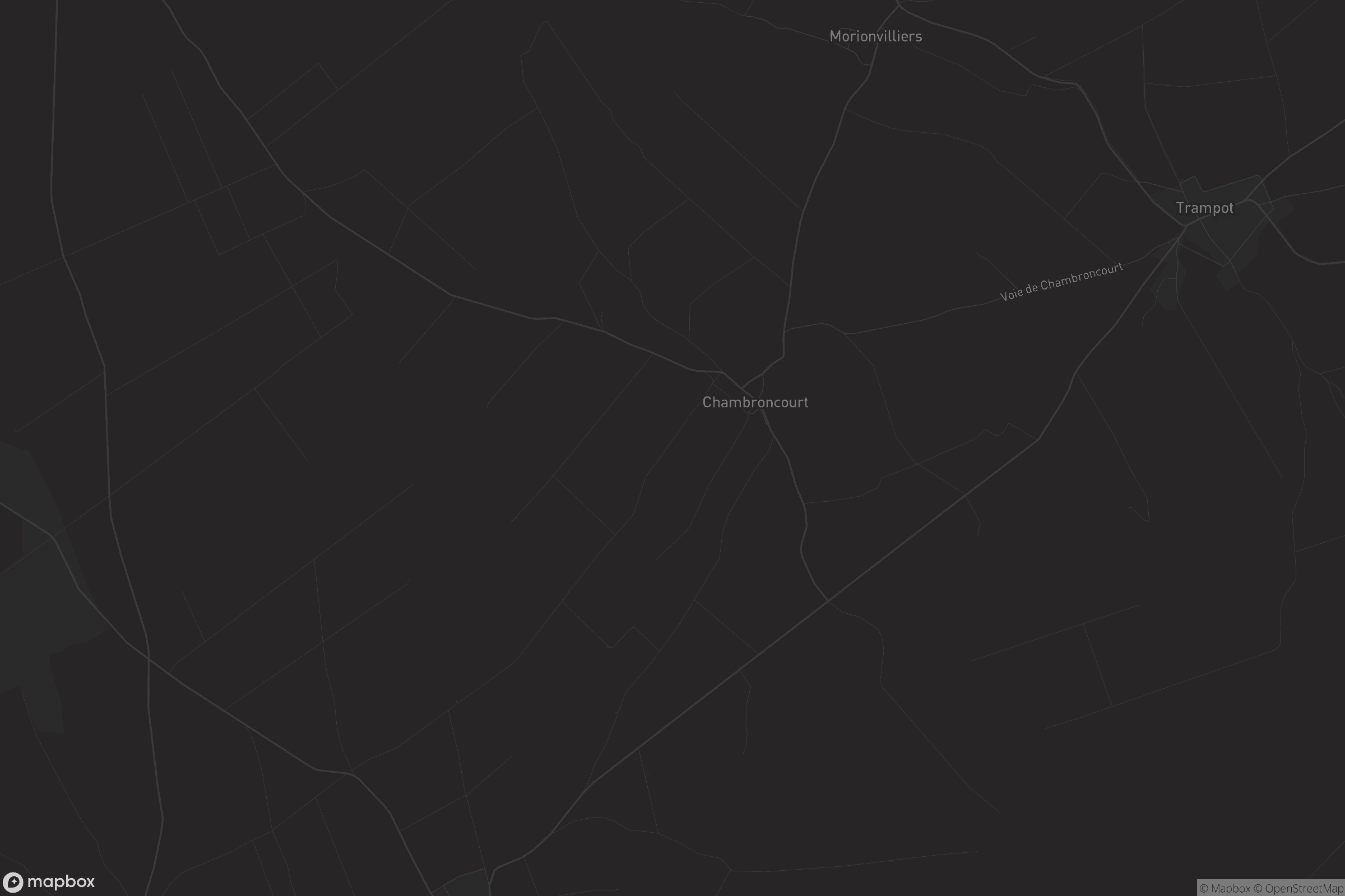Carte de Chambroncourt