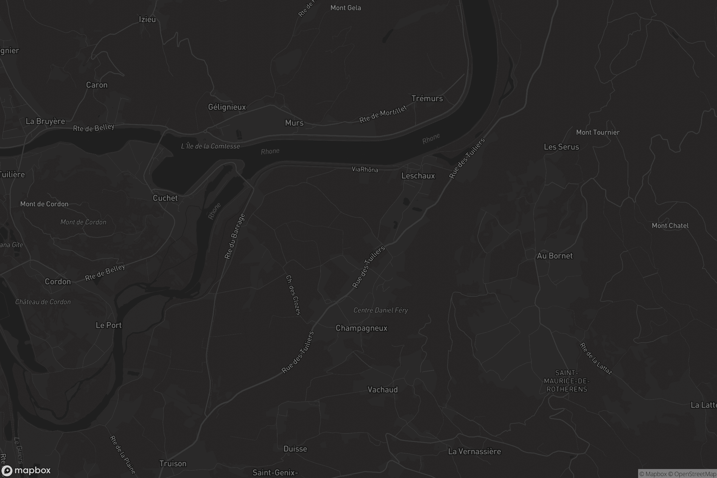 Carte de Champagneux