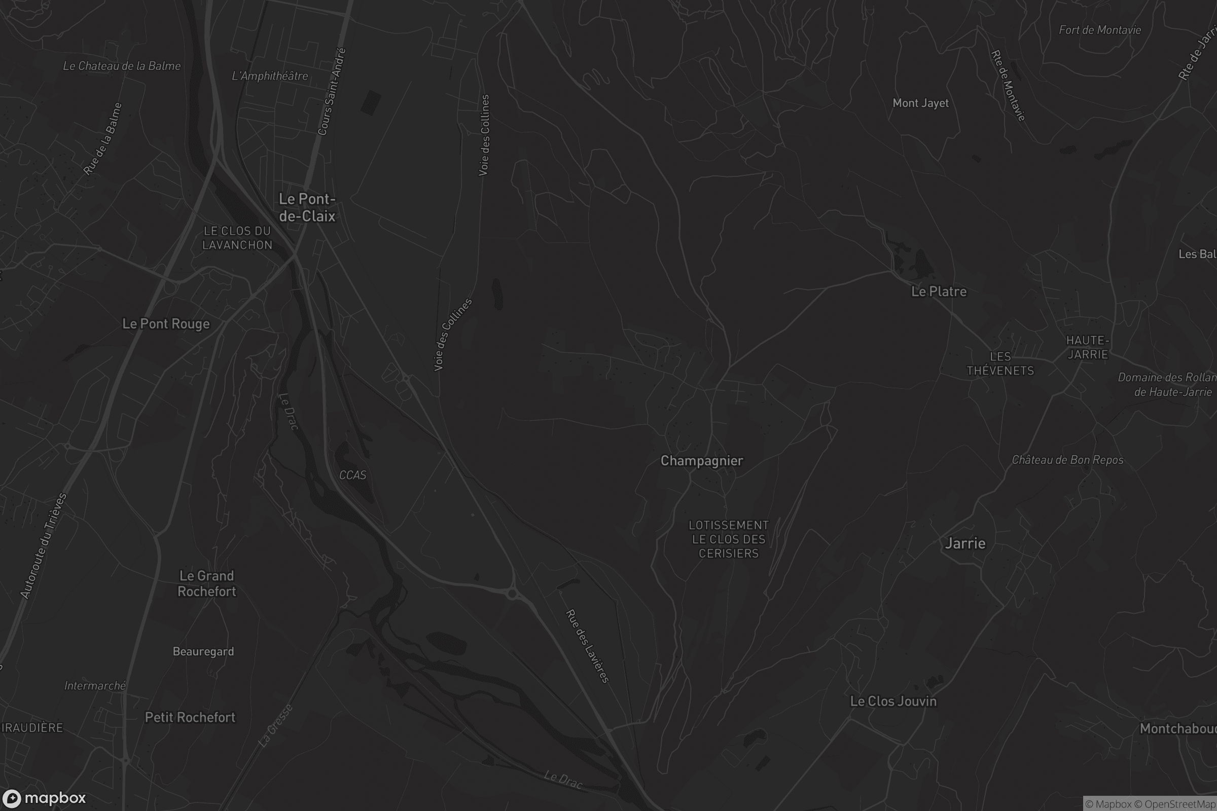 Carte de Champagnier