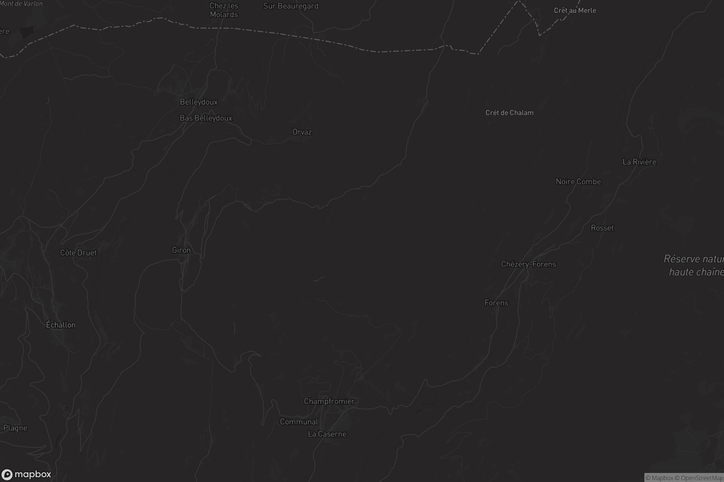 Carte de Champfromier