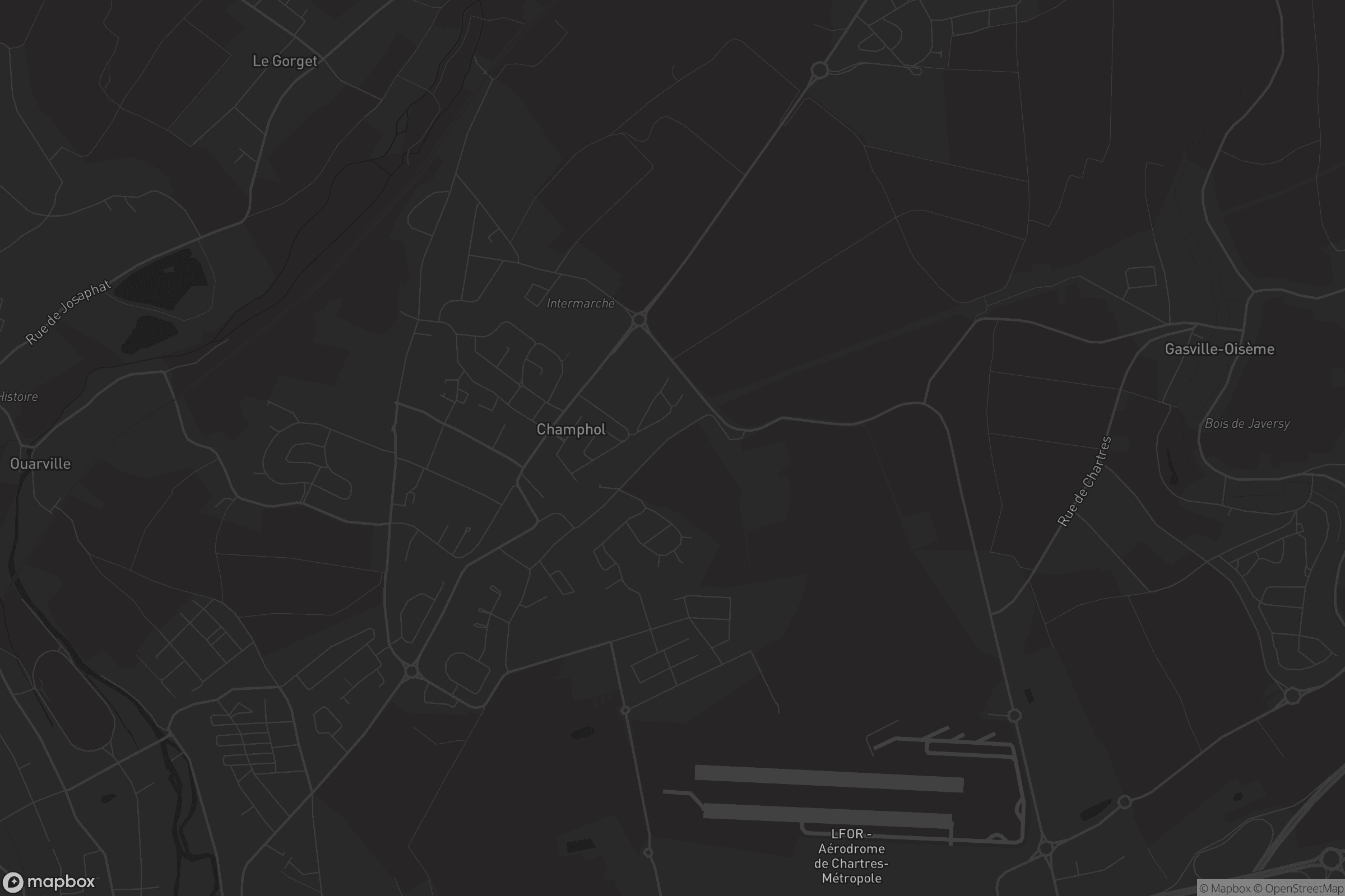Carte de Champhol
