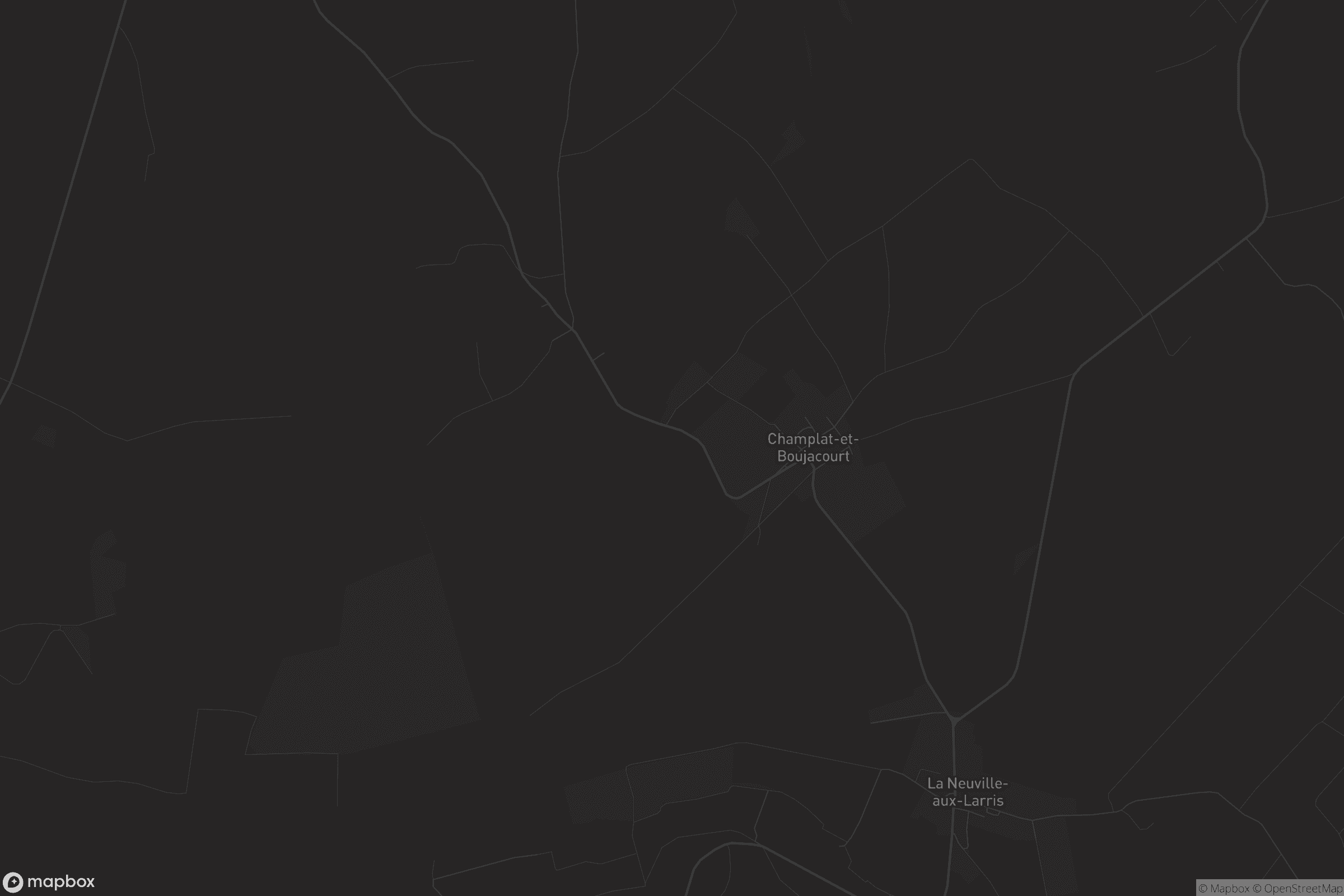 Carte de Champlat-et-Boujacourt