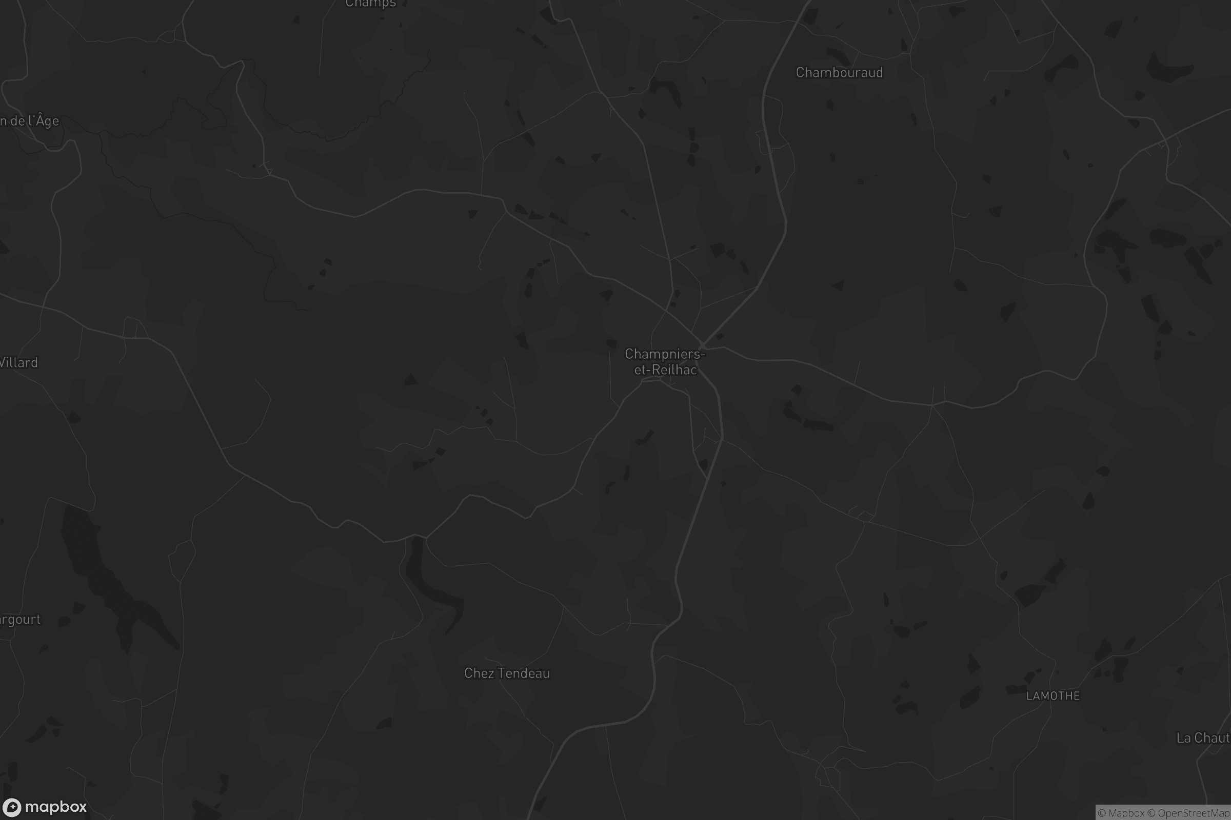 Carte de Champniers-et-Reilhac