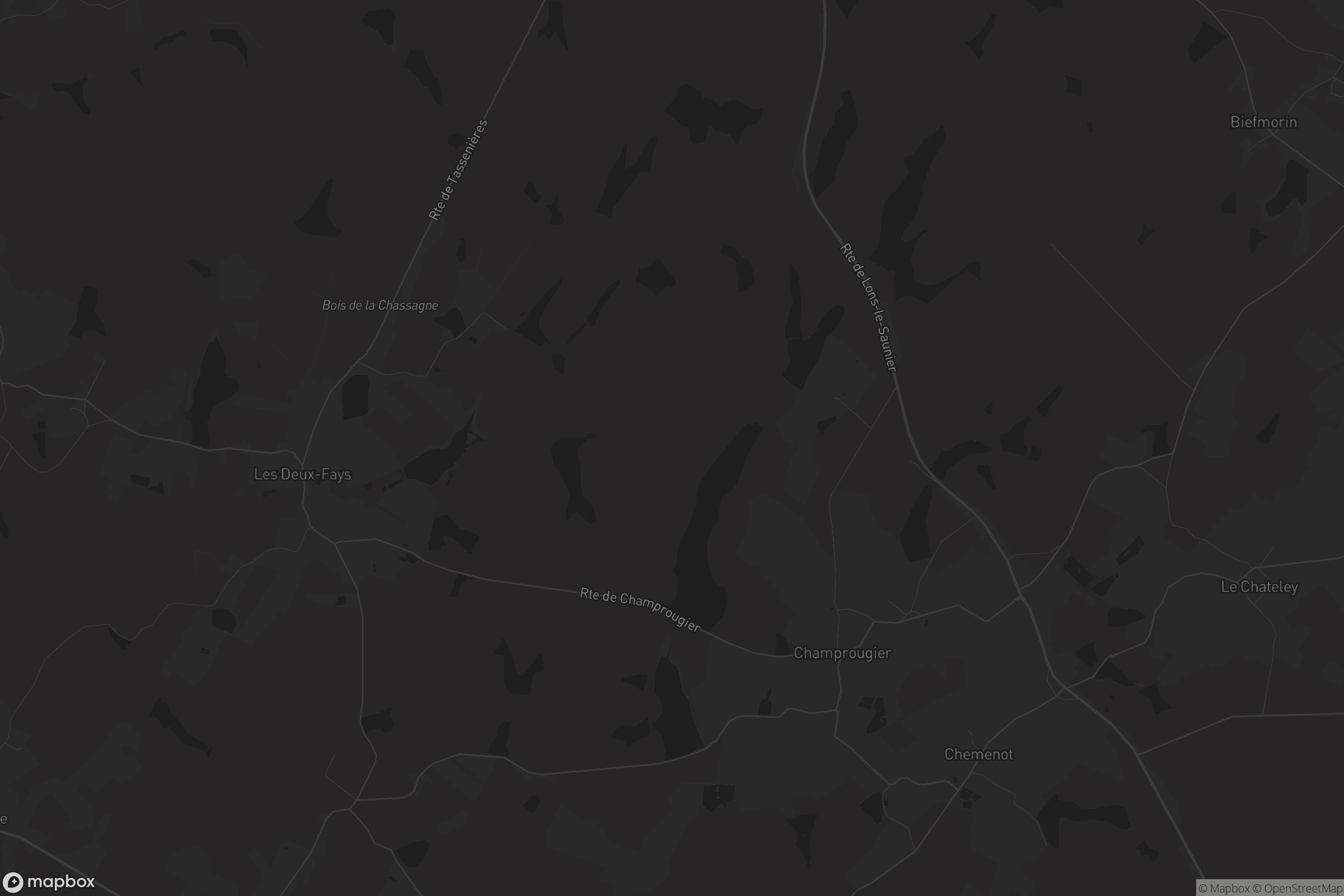Carte de Champrougier