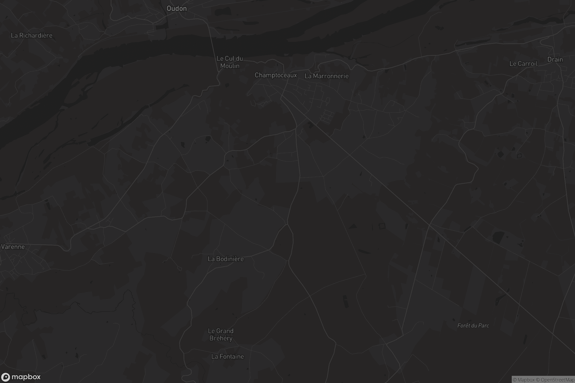 Carte de Champtoceaux