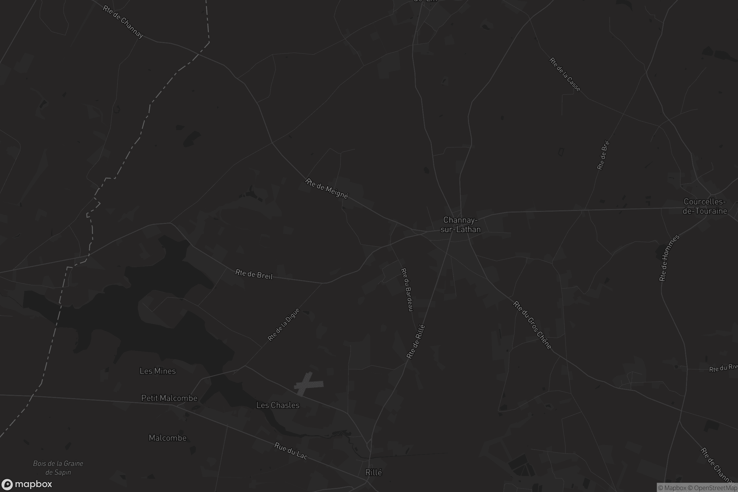 Carte de Channay-sur-Lathan