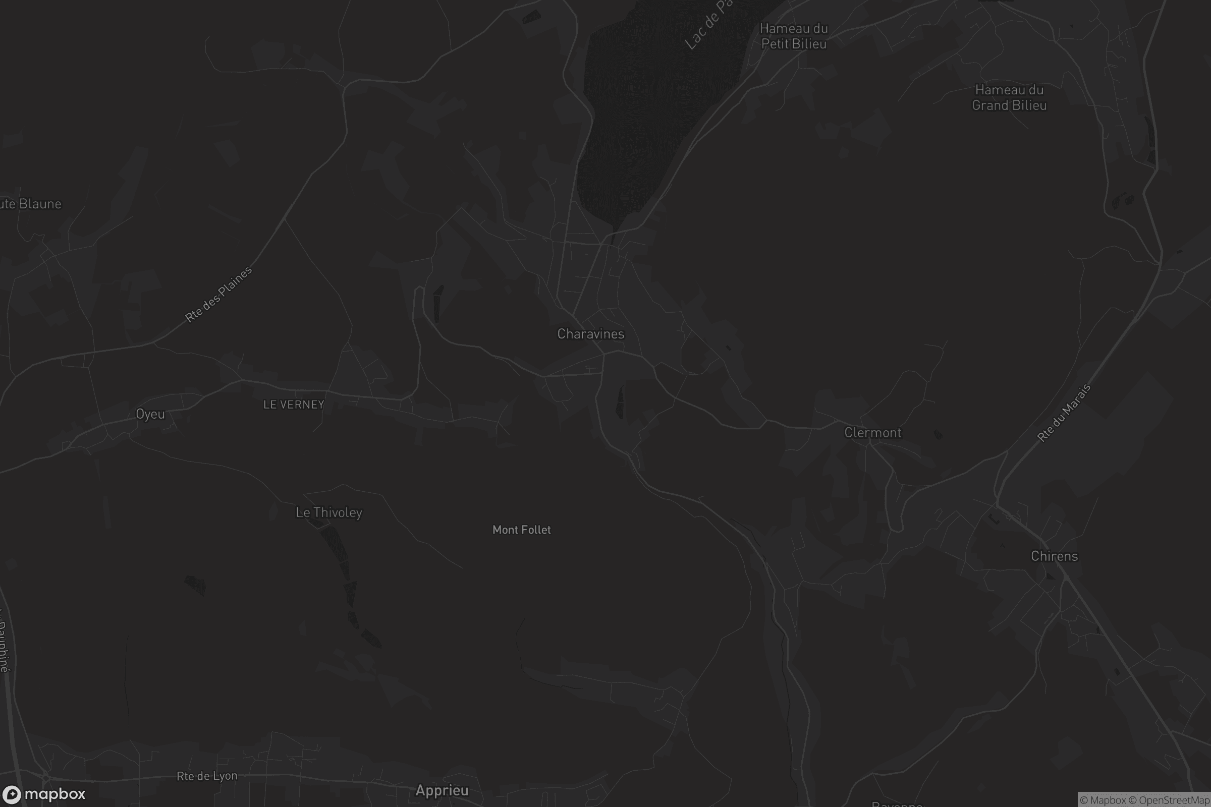 Carte de Charavines