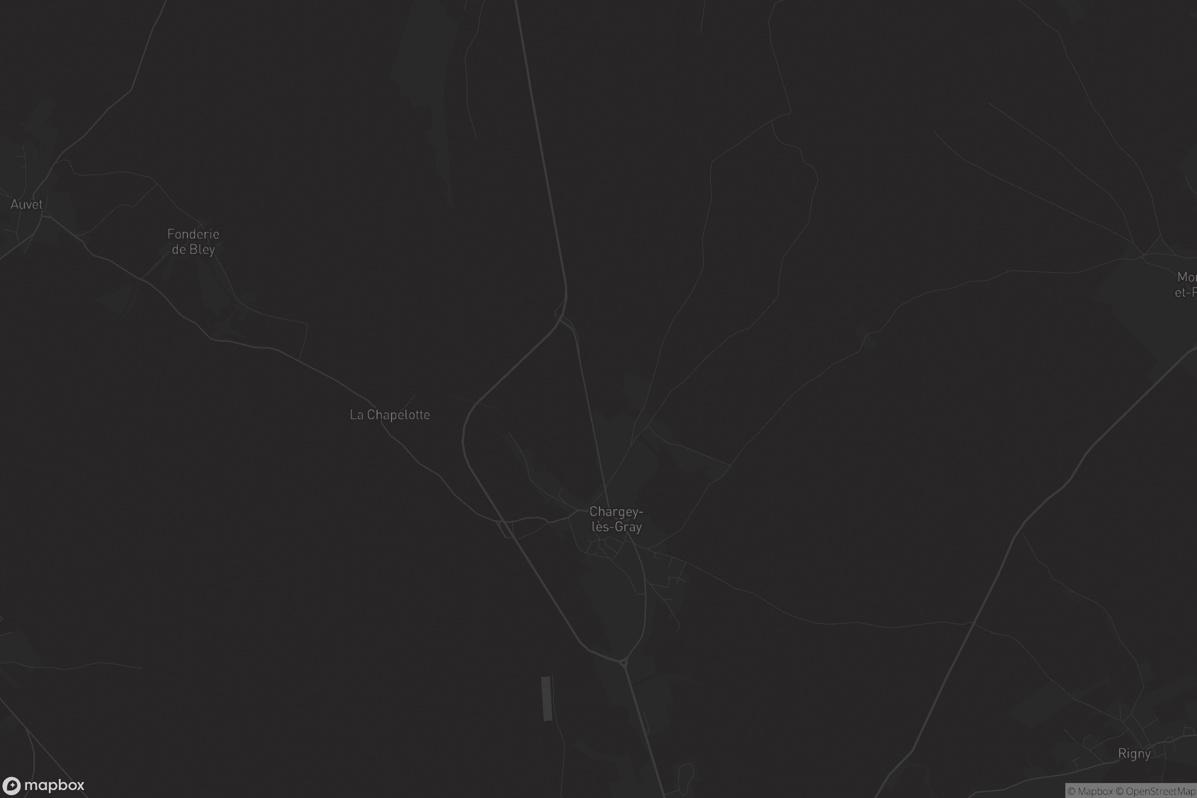 Carte de Chargey-lès-Gray