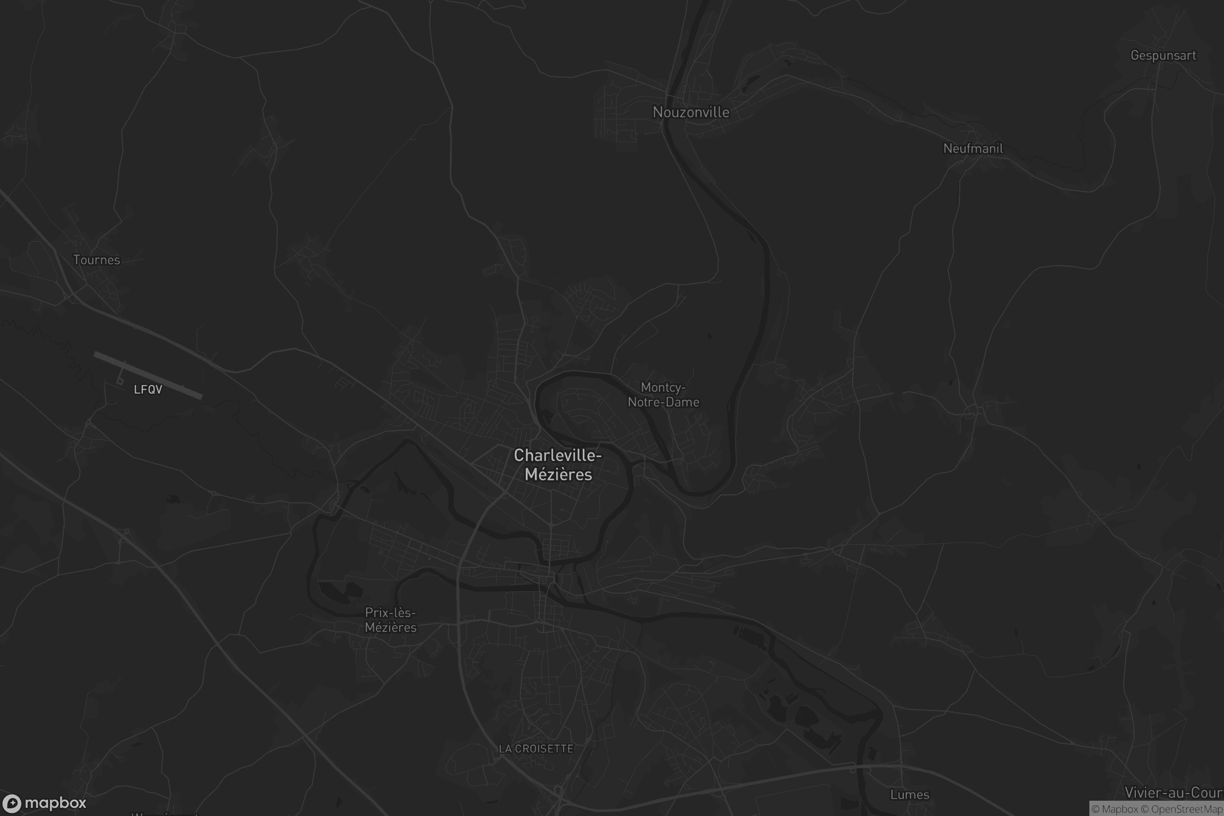 Carte de Charleville-Mézières