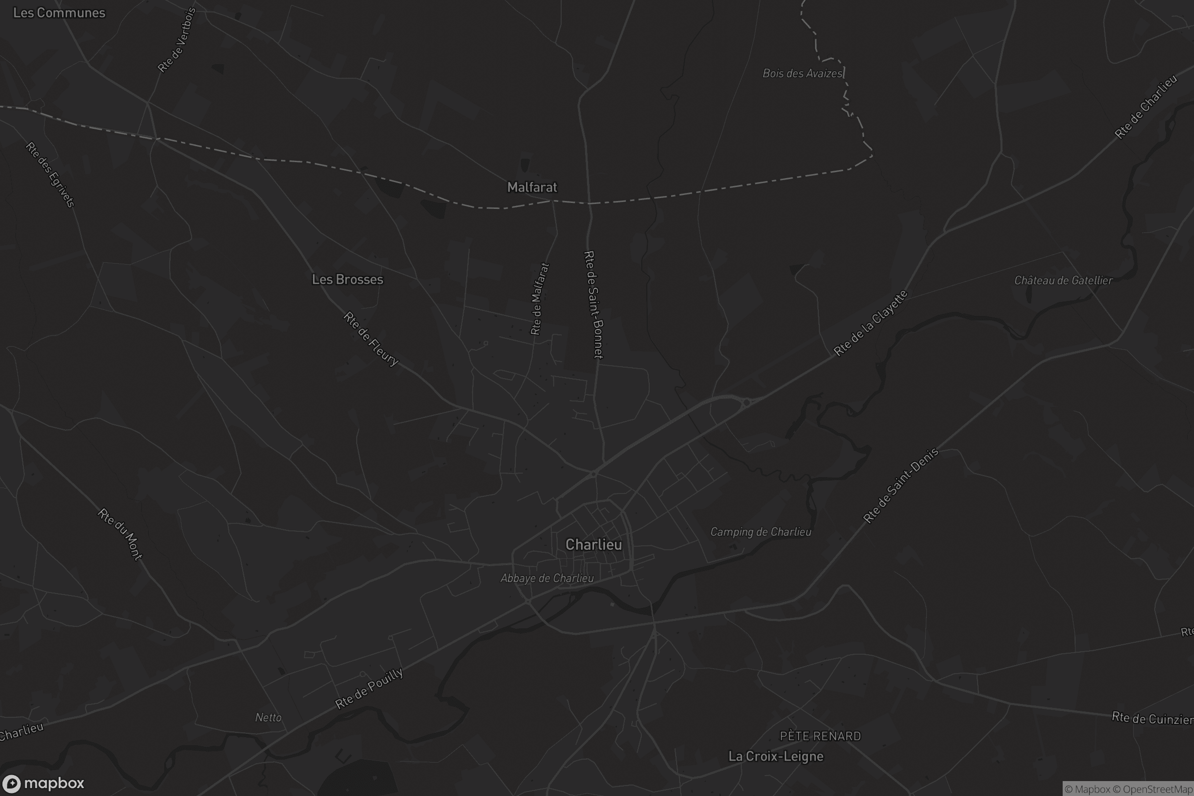 Carte de Charlieu