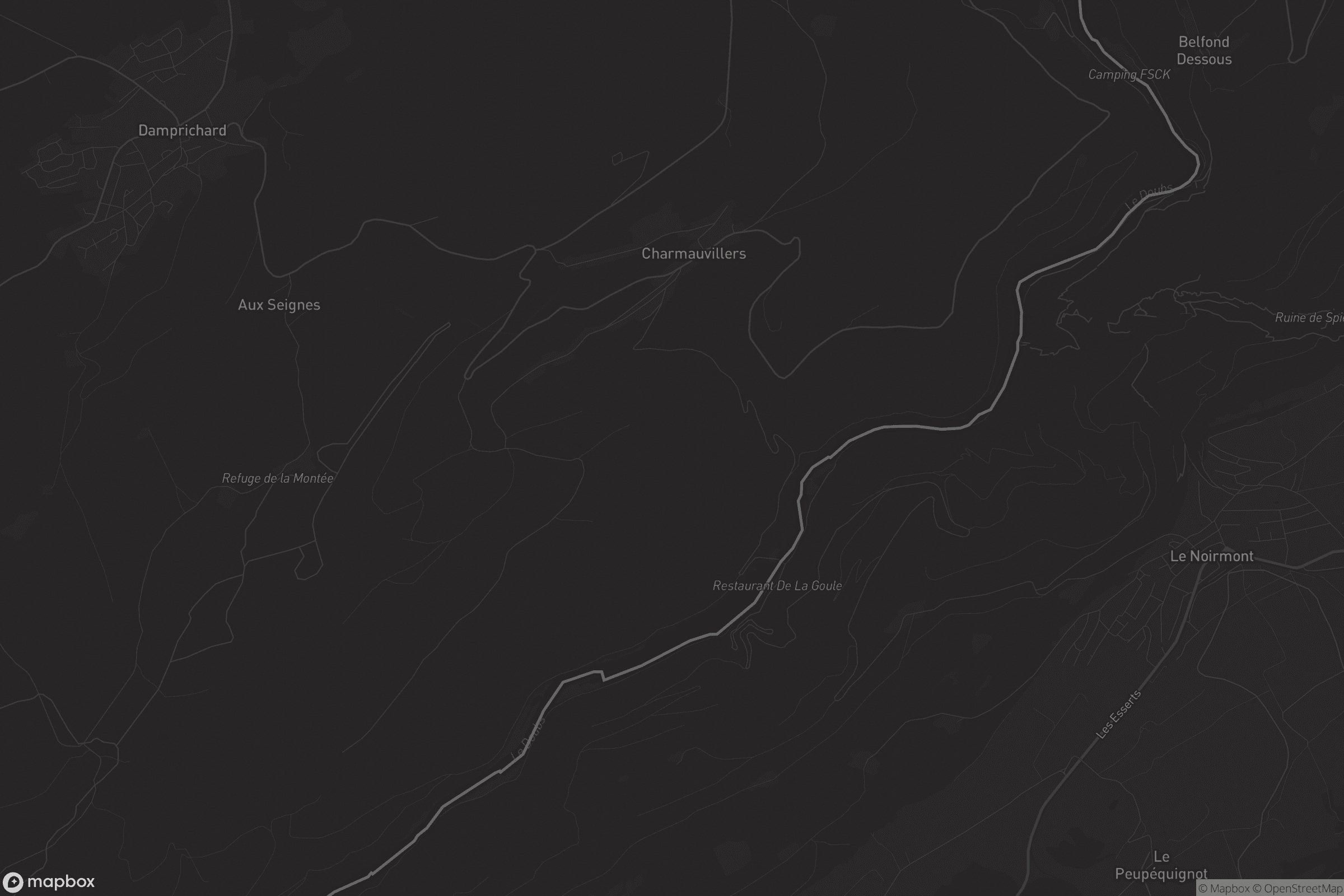 Carte de Charmauvillers