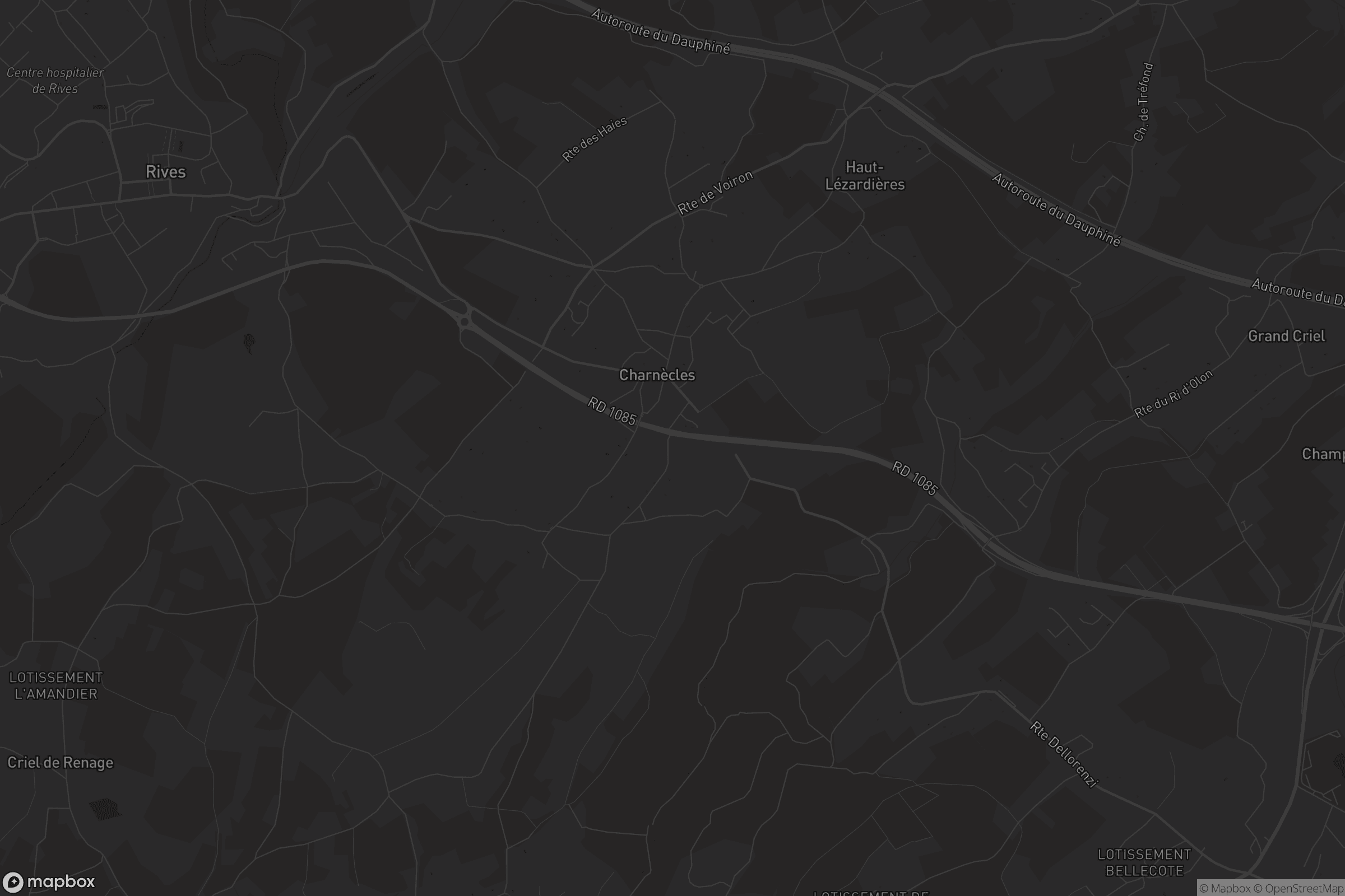 Carte de Charnècles