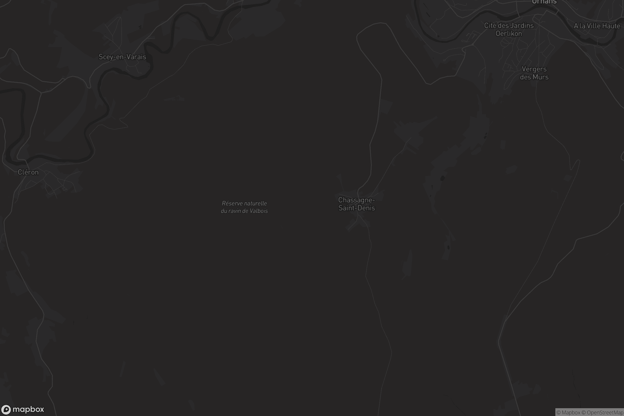 Carte de Chassagne-Saint-Denis