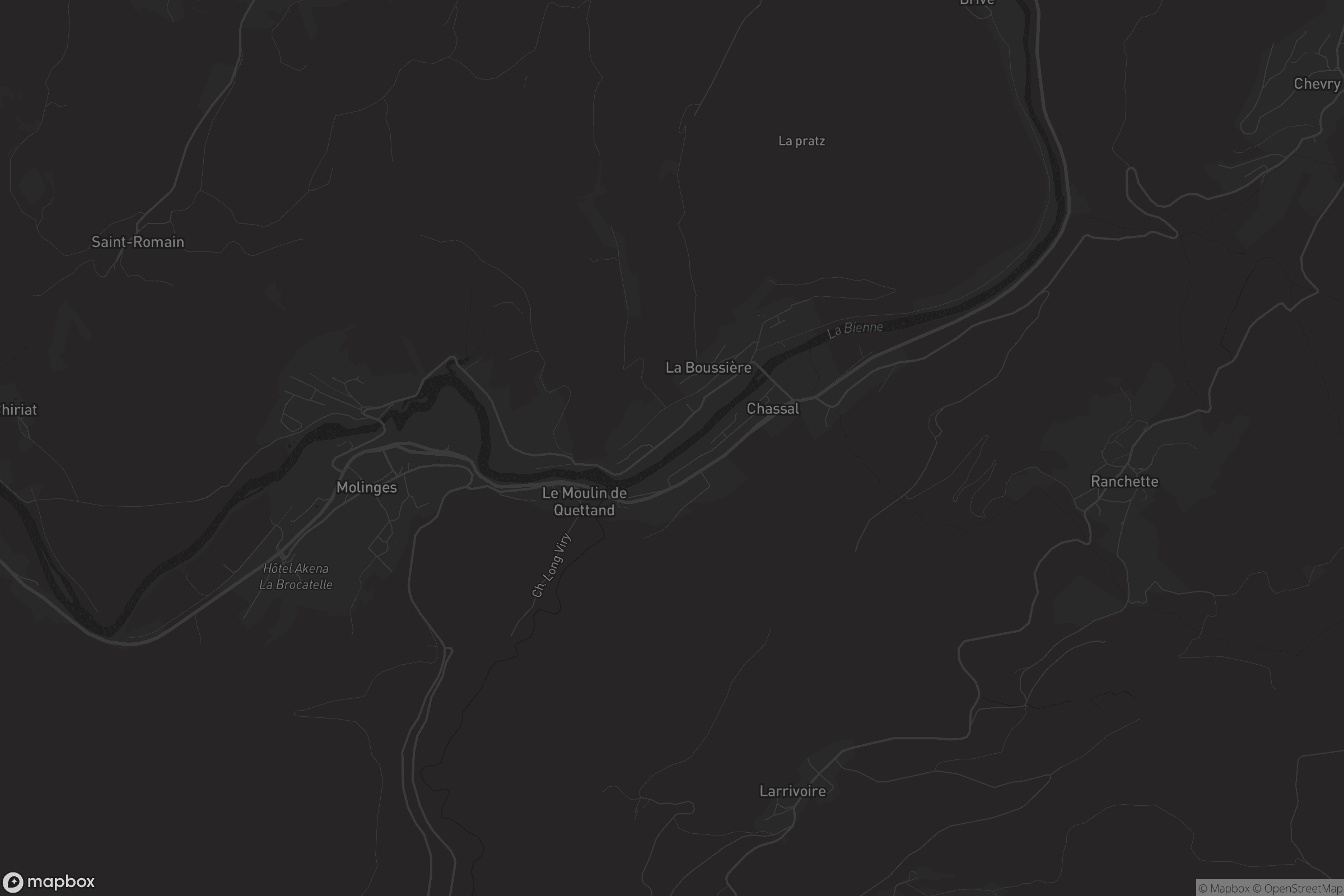 Carte de Chassal-Molinges