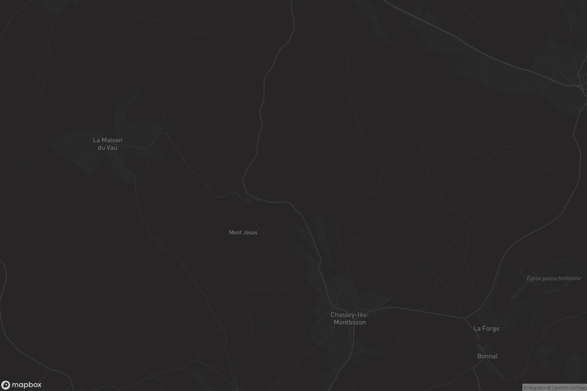 Carte de Chassey-lès-Montbozon