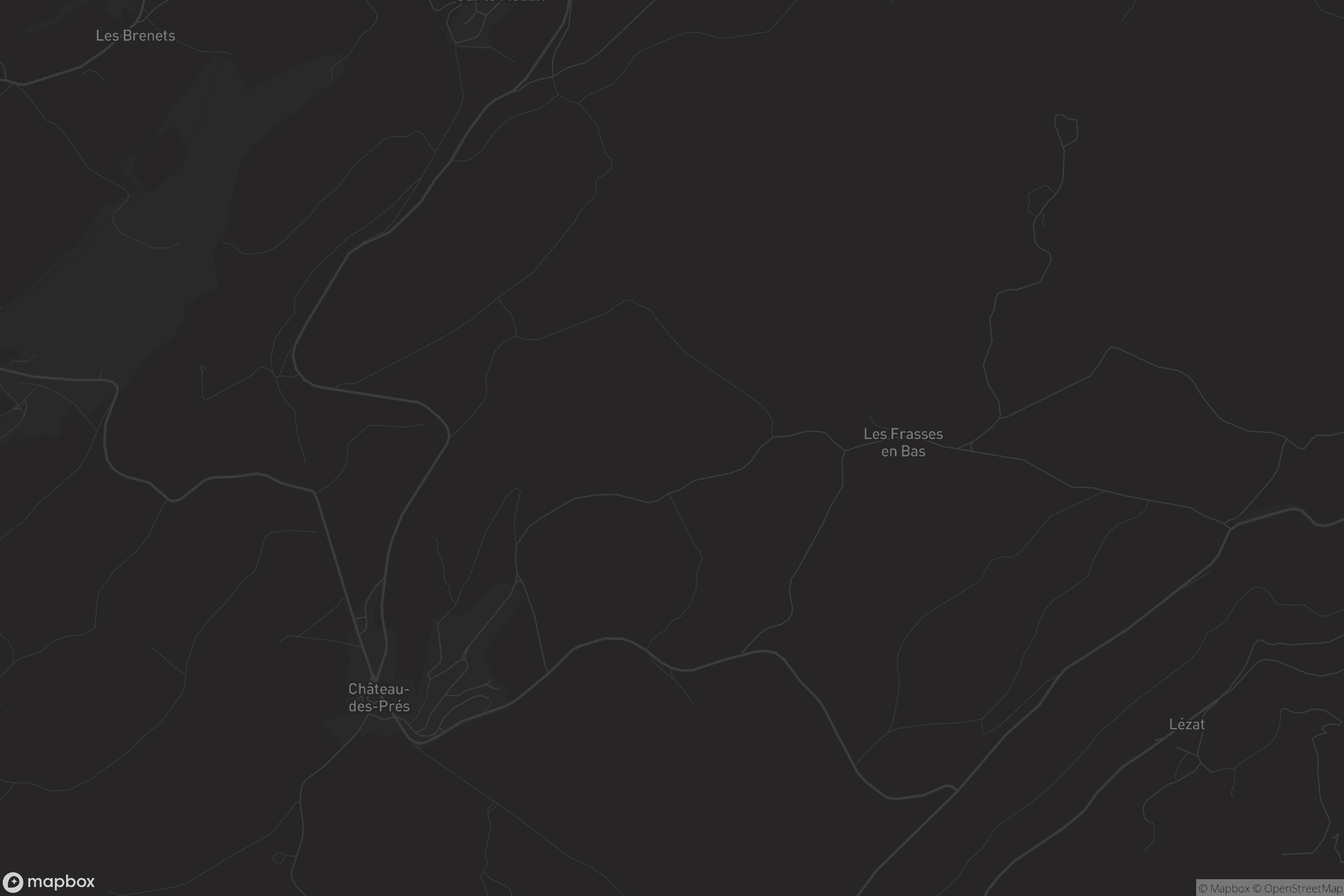 Carte de Château-des-Prés