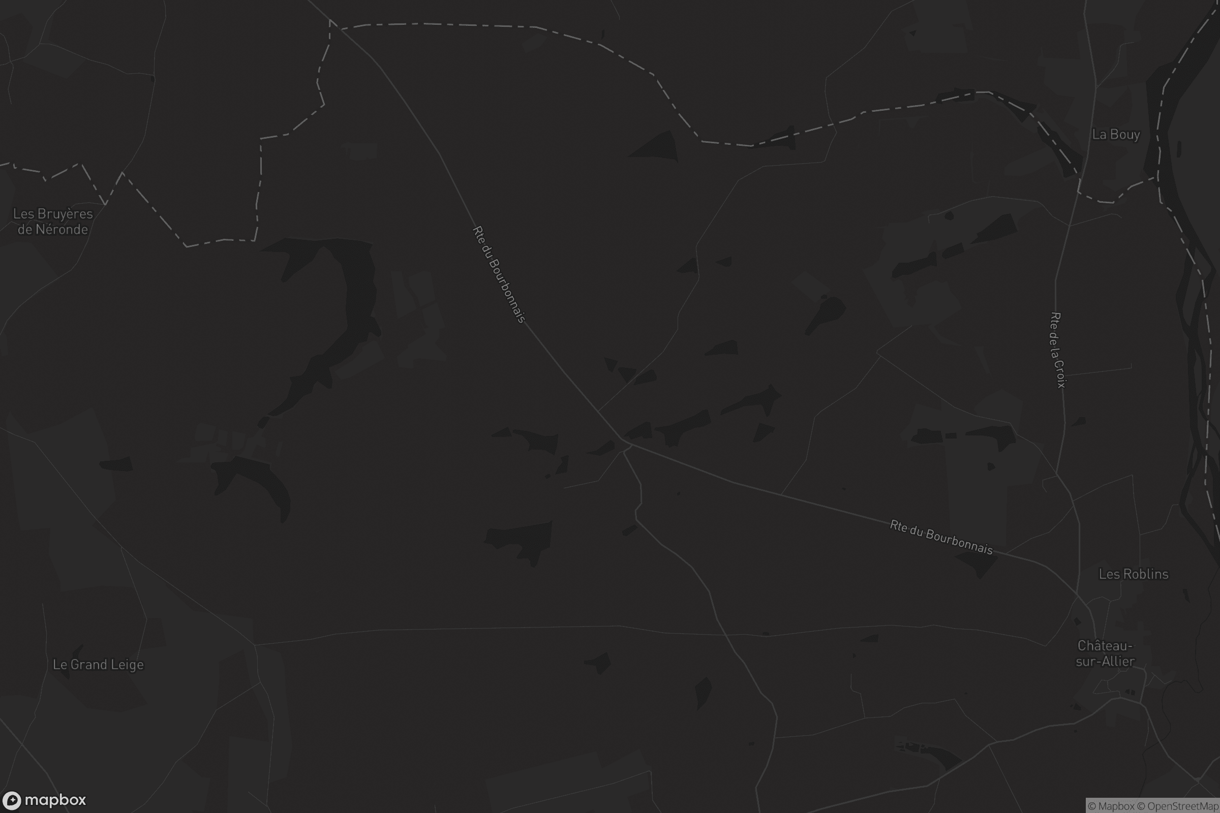 Carte de Château-sur-Allier