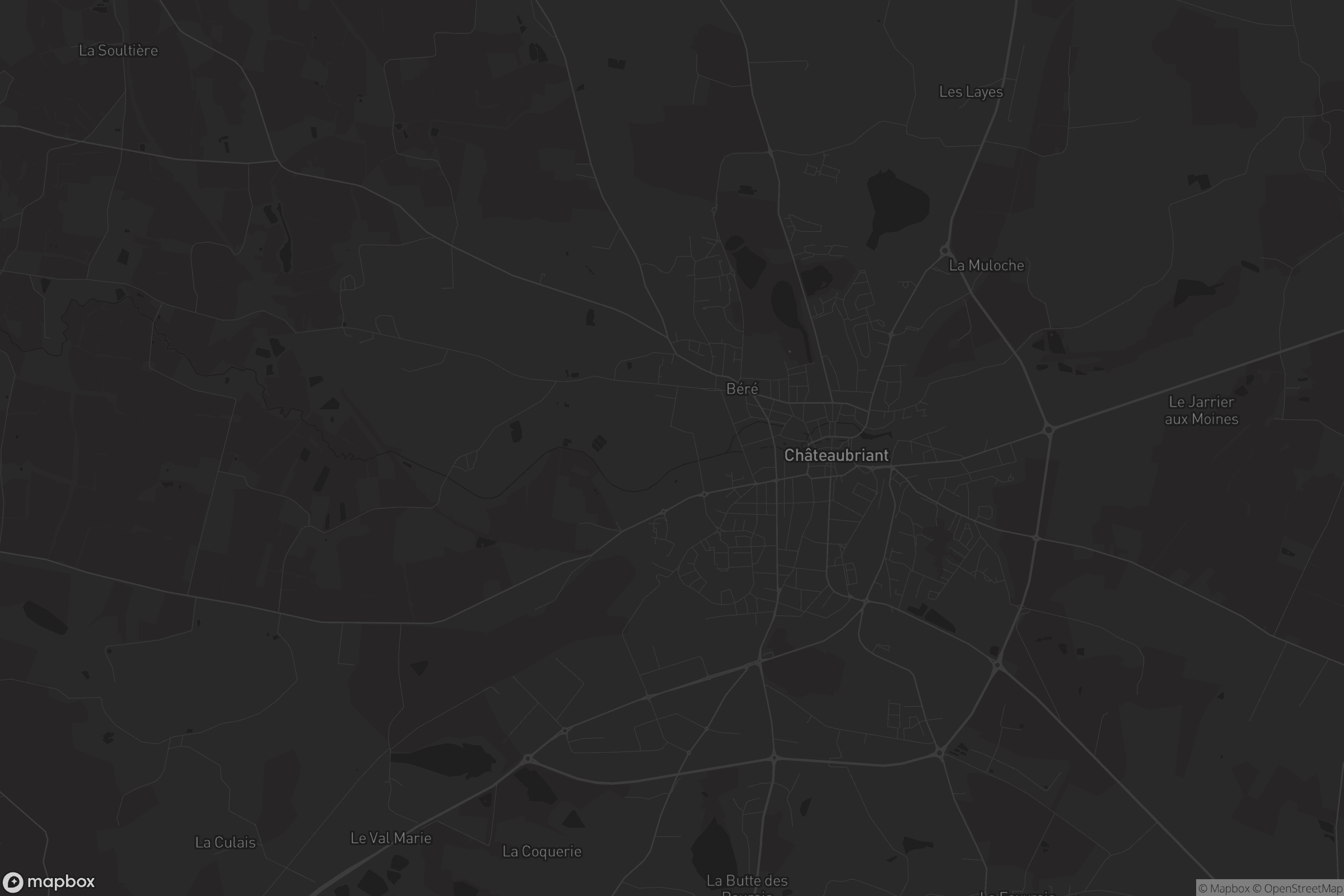 Carte de Châteaubriant