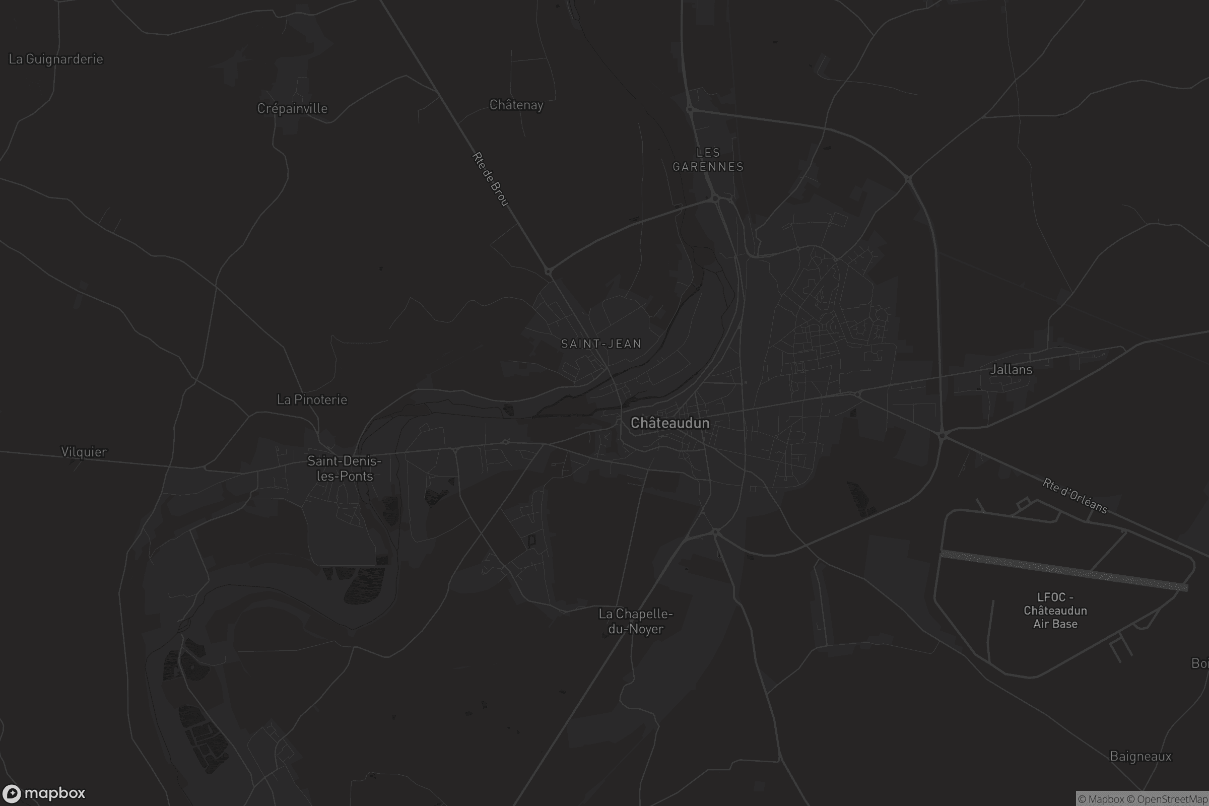 Carte de Châteaudun