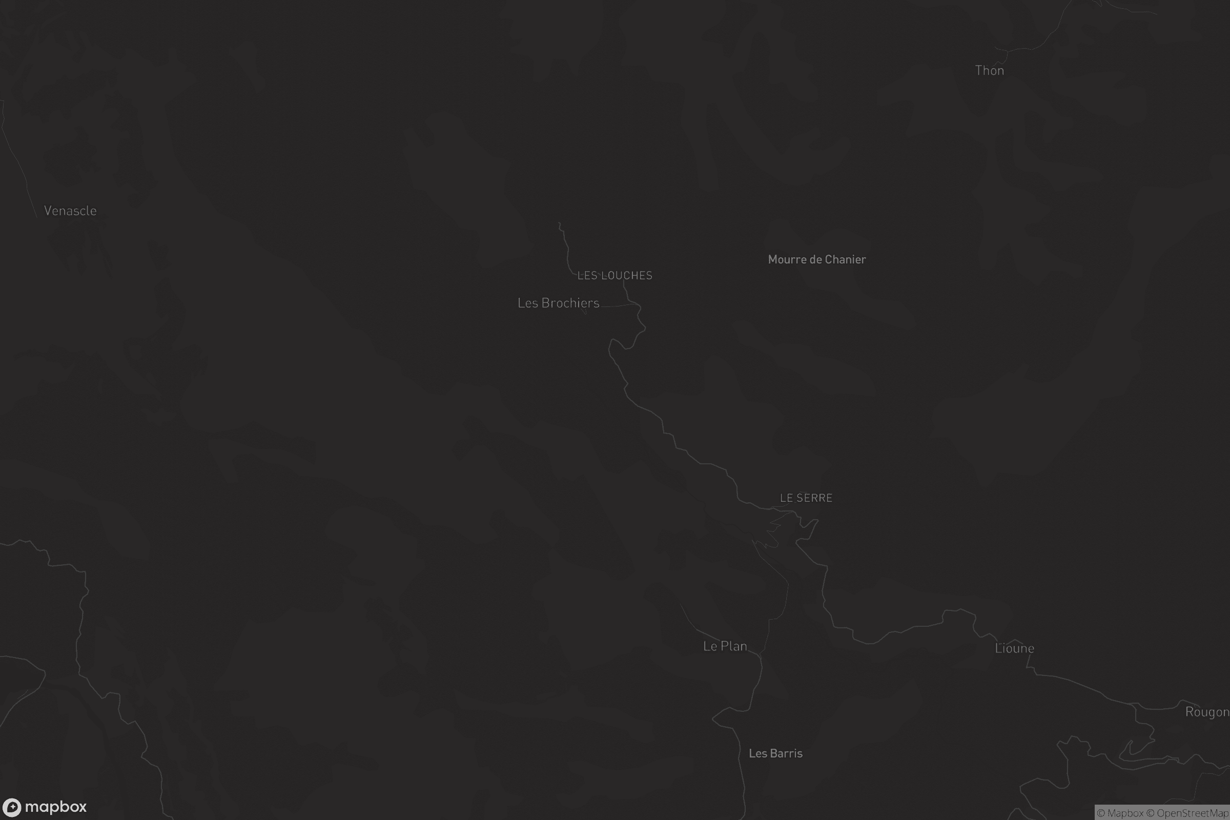 Carte de Châteauneuf-lès-Moustiers