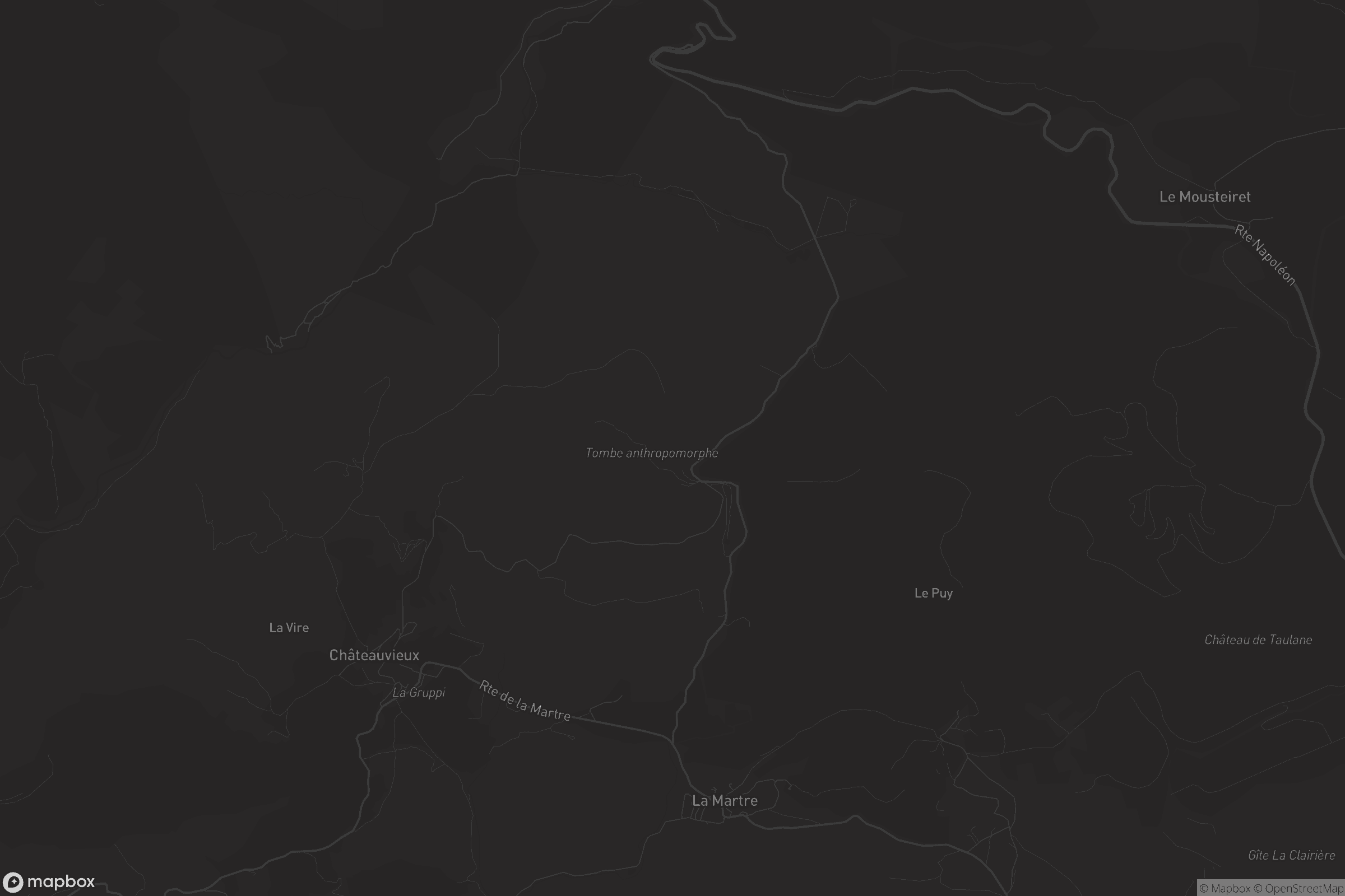 Carte de Châteauvieux