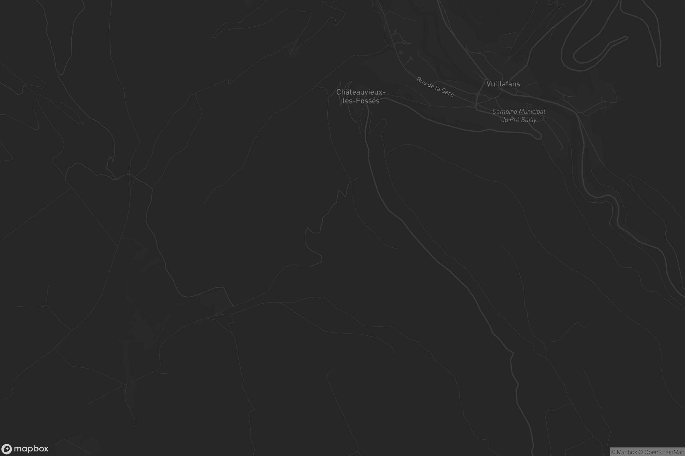 Carte de Châteauvieux-les-Fossés