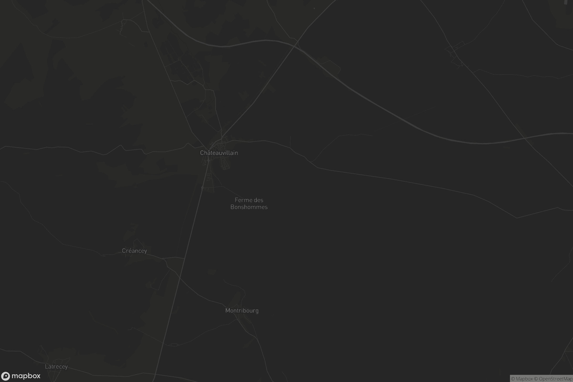 Carte de Châteauvillain