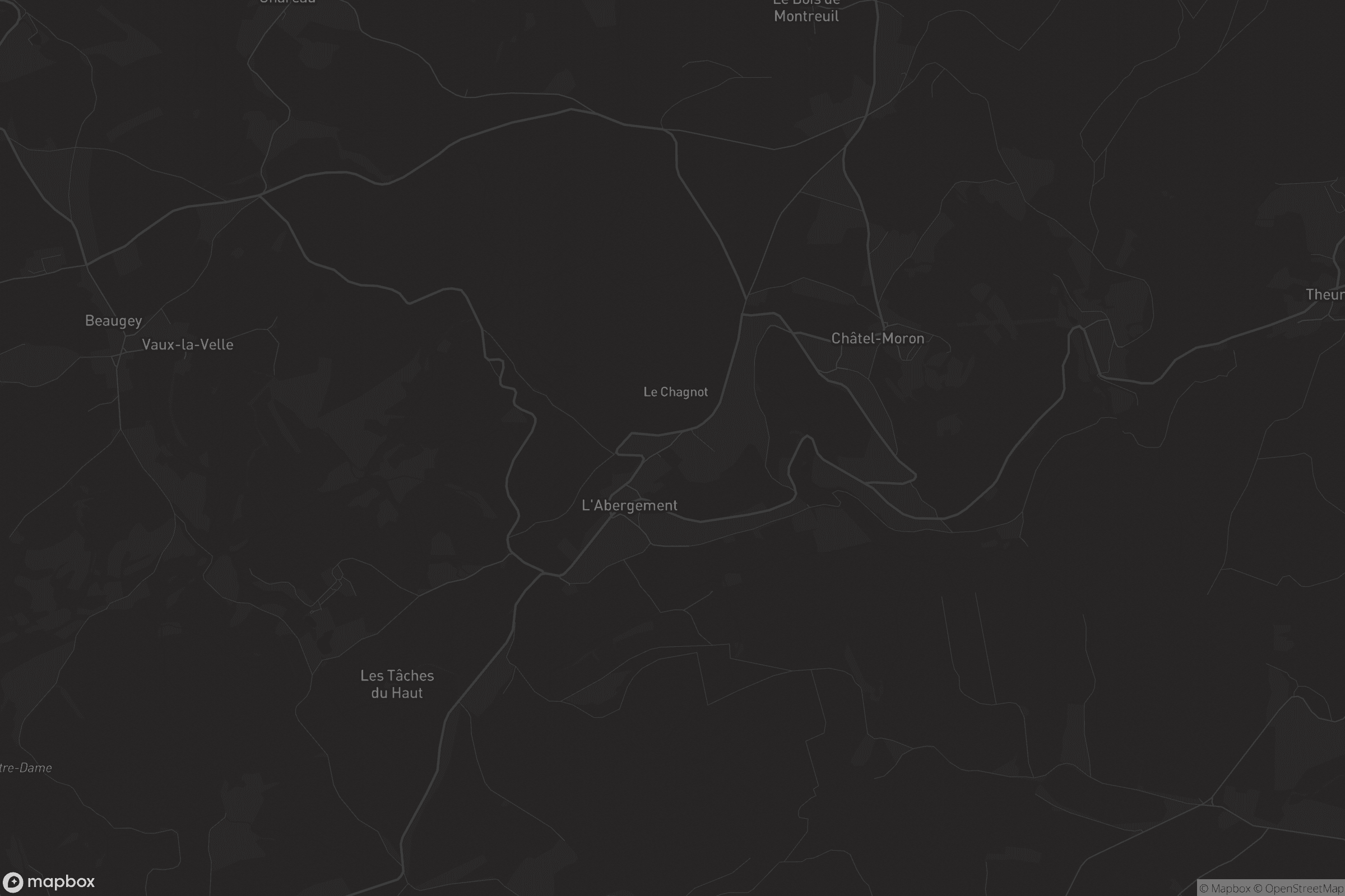 Carte de Châtel-Moron