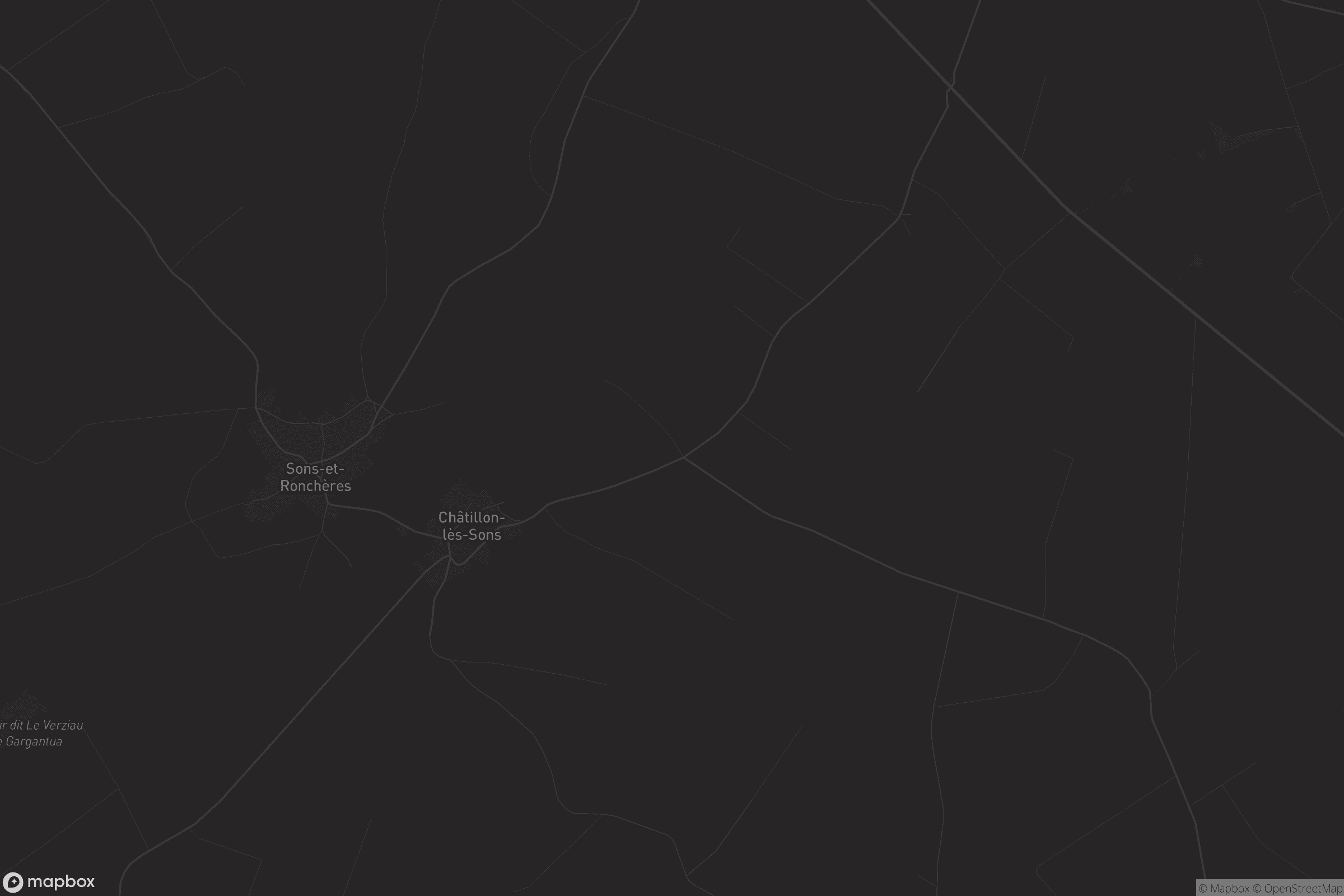 Carte de Châtillon-lès-Sons