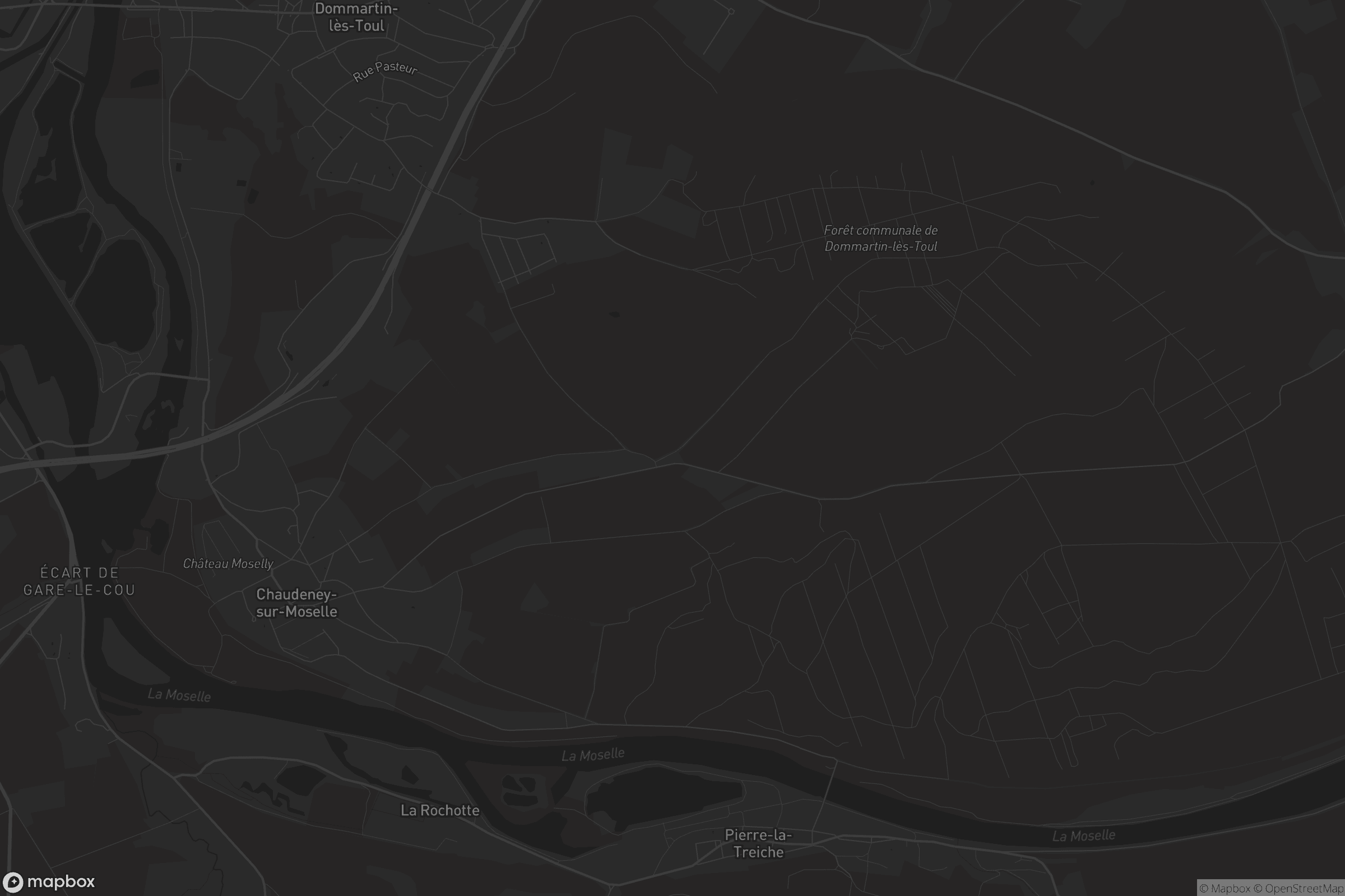 Carte de Chaudeney-sur-Moselle