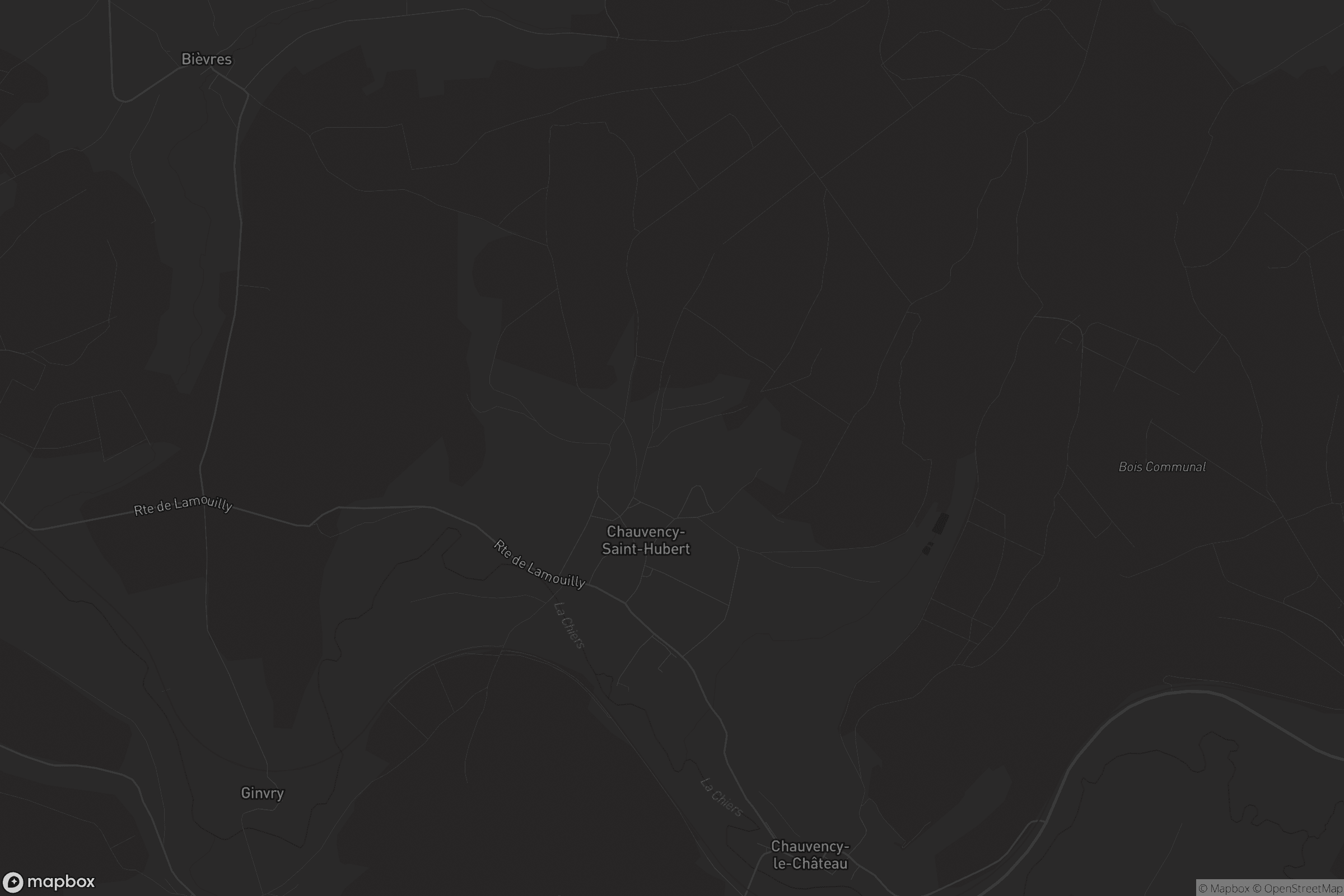 Carte de Chauvency-Saint-Hubert