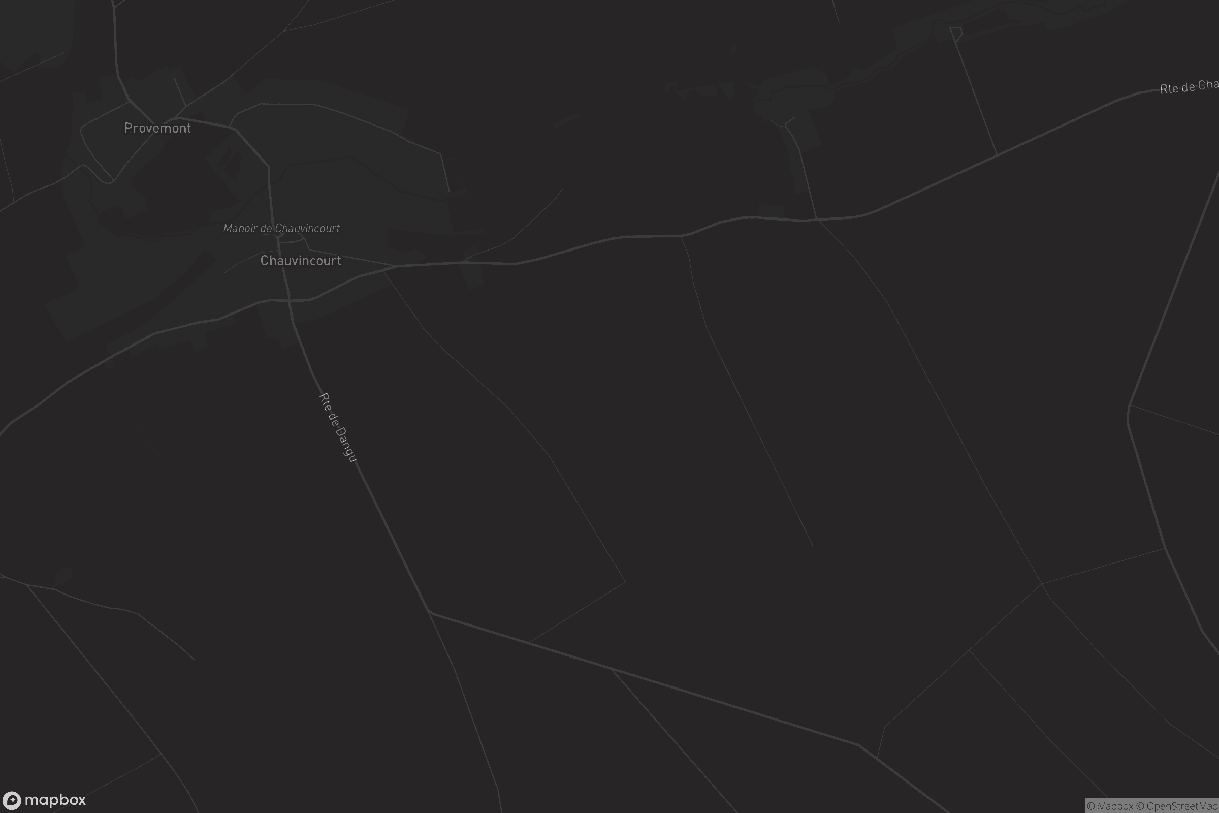 Carte de Chauvincourt