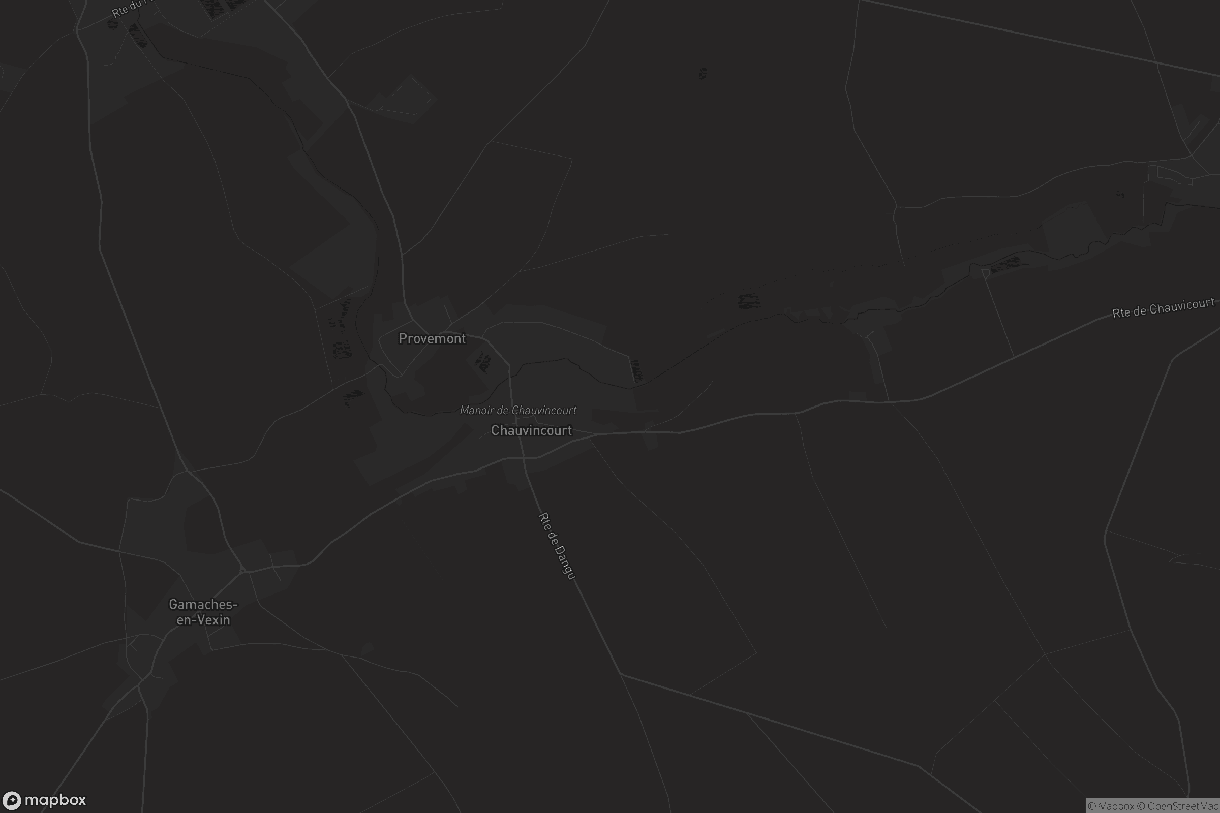 Carte de Chauvincourt-Provemont