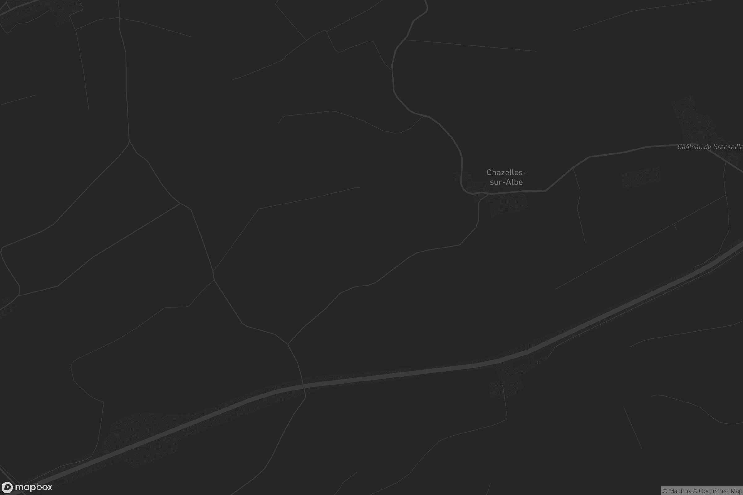 Carte de Chazelles-sur-Albe