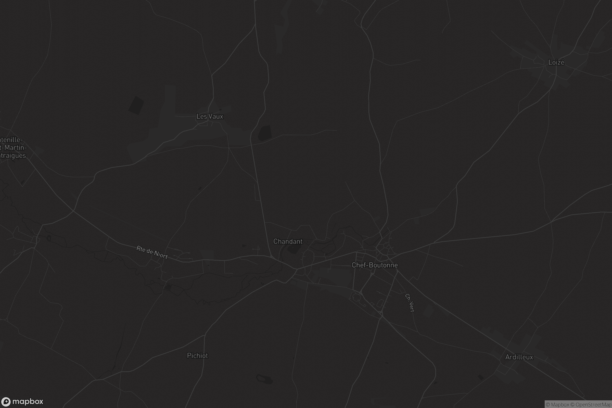 Carte de Chef-Boutonne