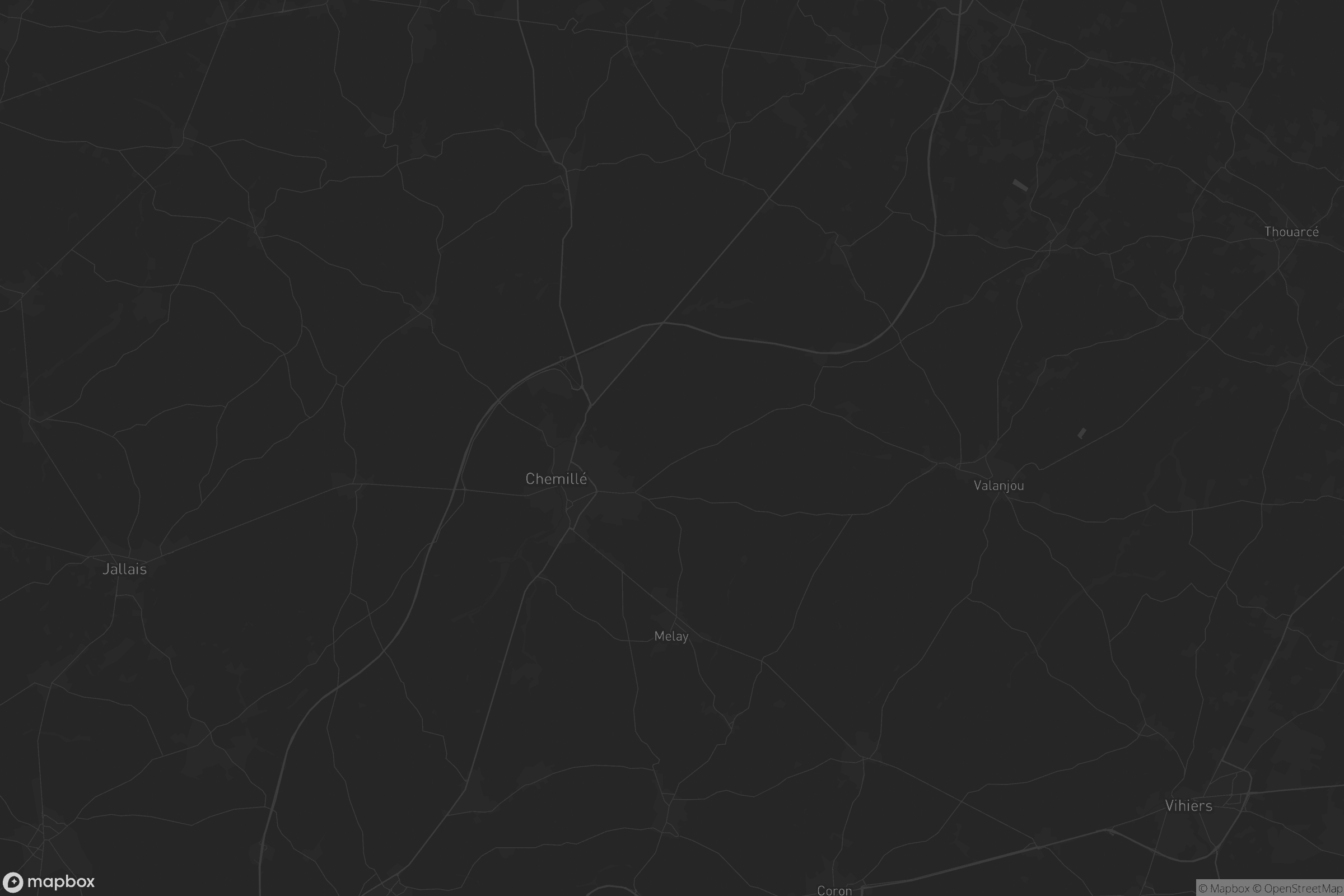 Carte de Chemillé-en-Anjou