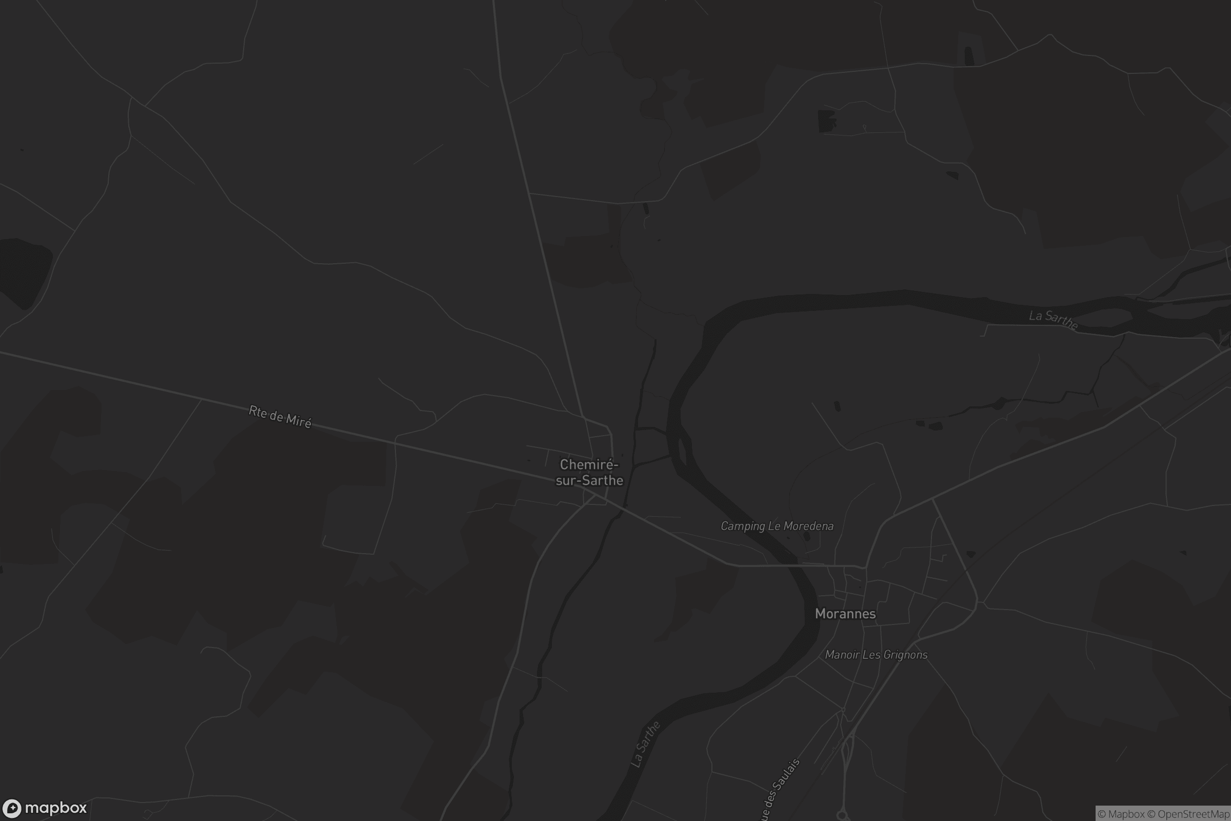 Carte de Chemiré-sur-Sarthe