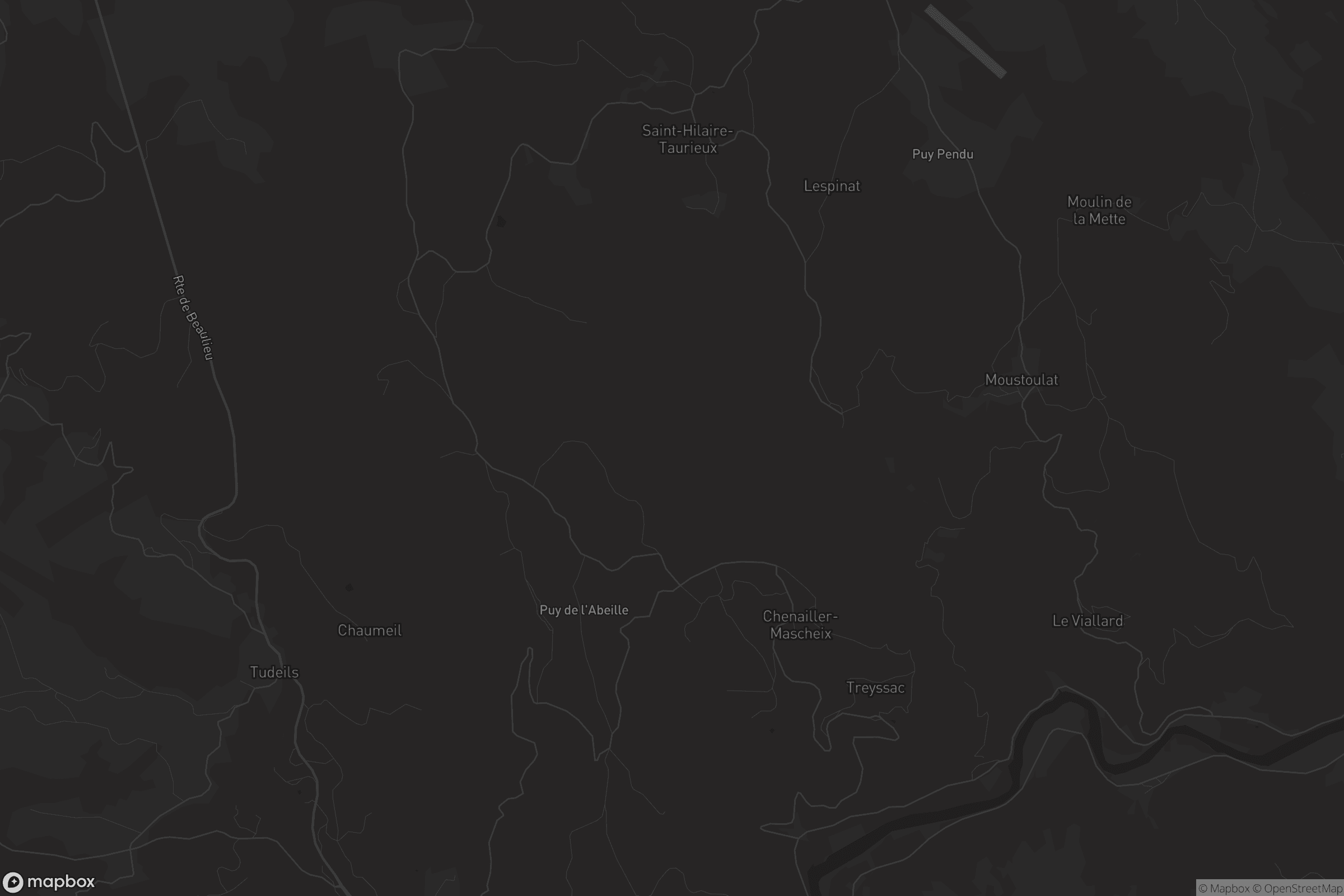 Carte de Chenailler-Mascheix