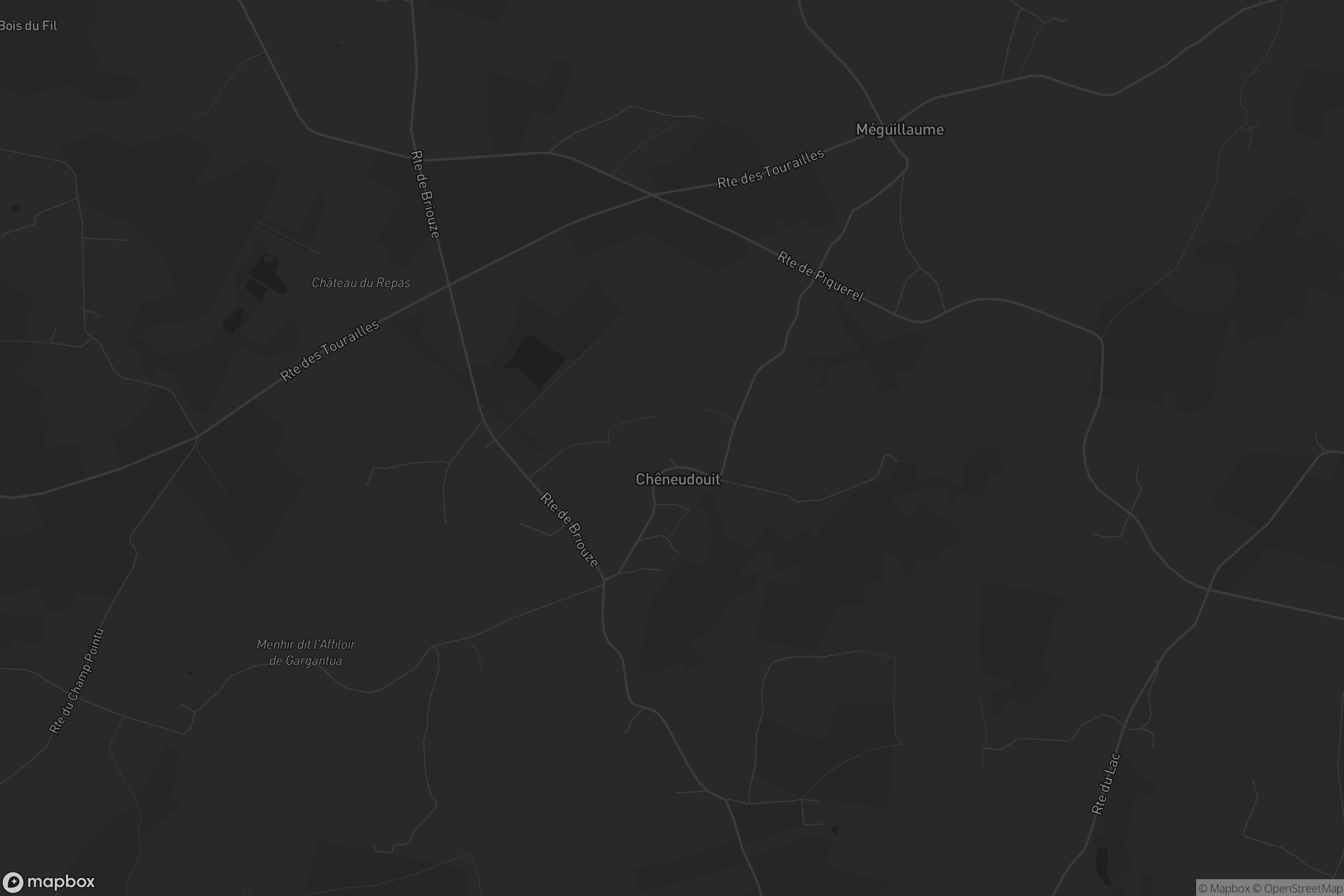 Carte de Chênedouit