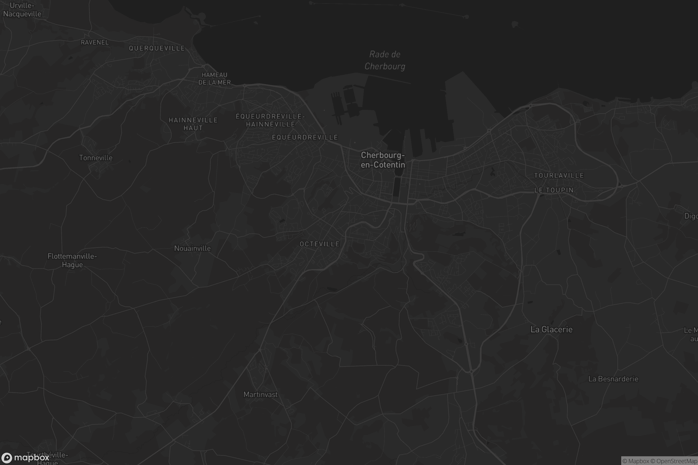 Carte de Cherbourg-en-Cotentin