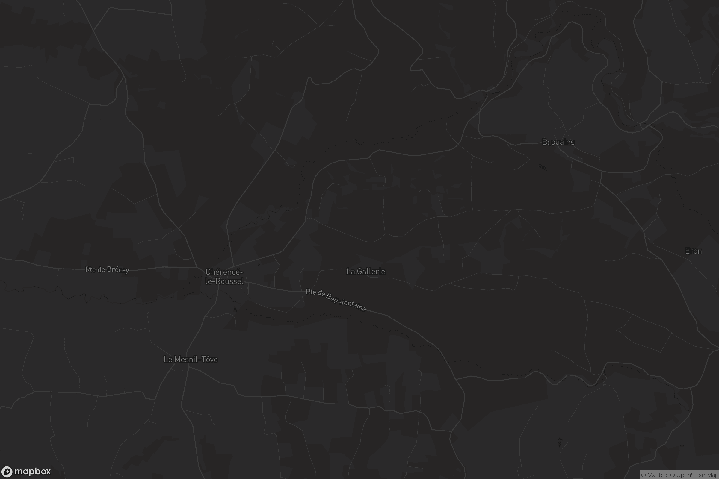 Carte de Chérencé-le-Roussel