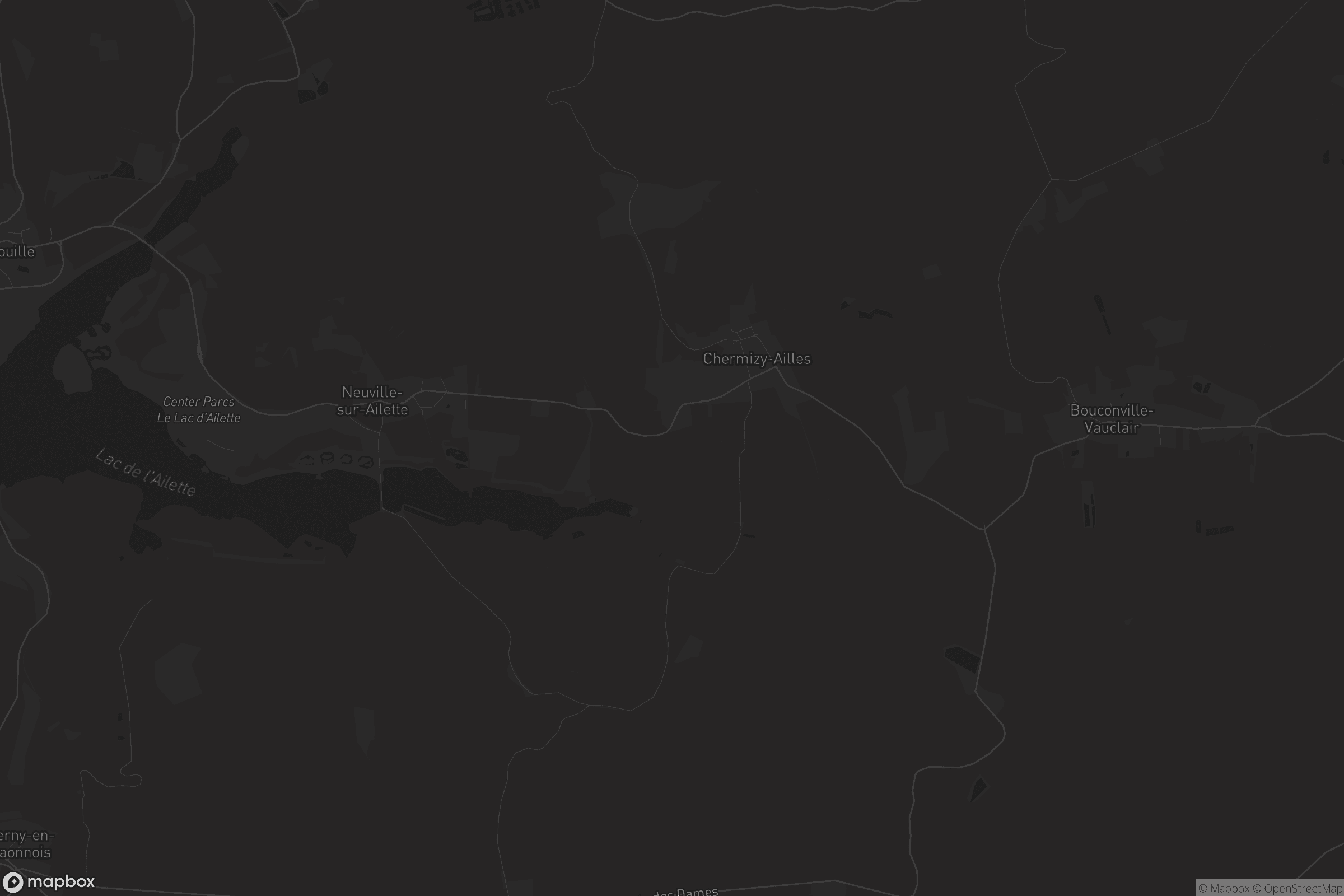 Carte de Chermizy-Ailles